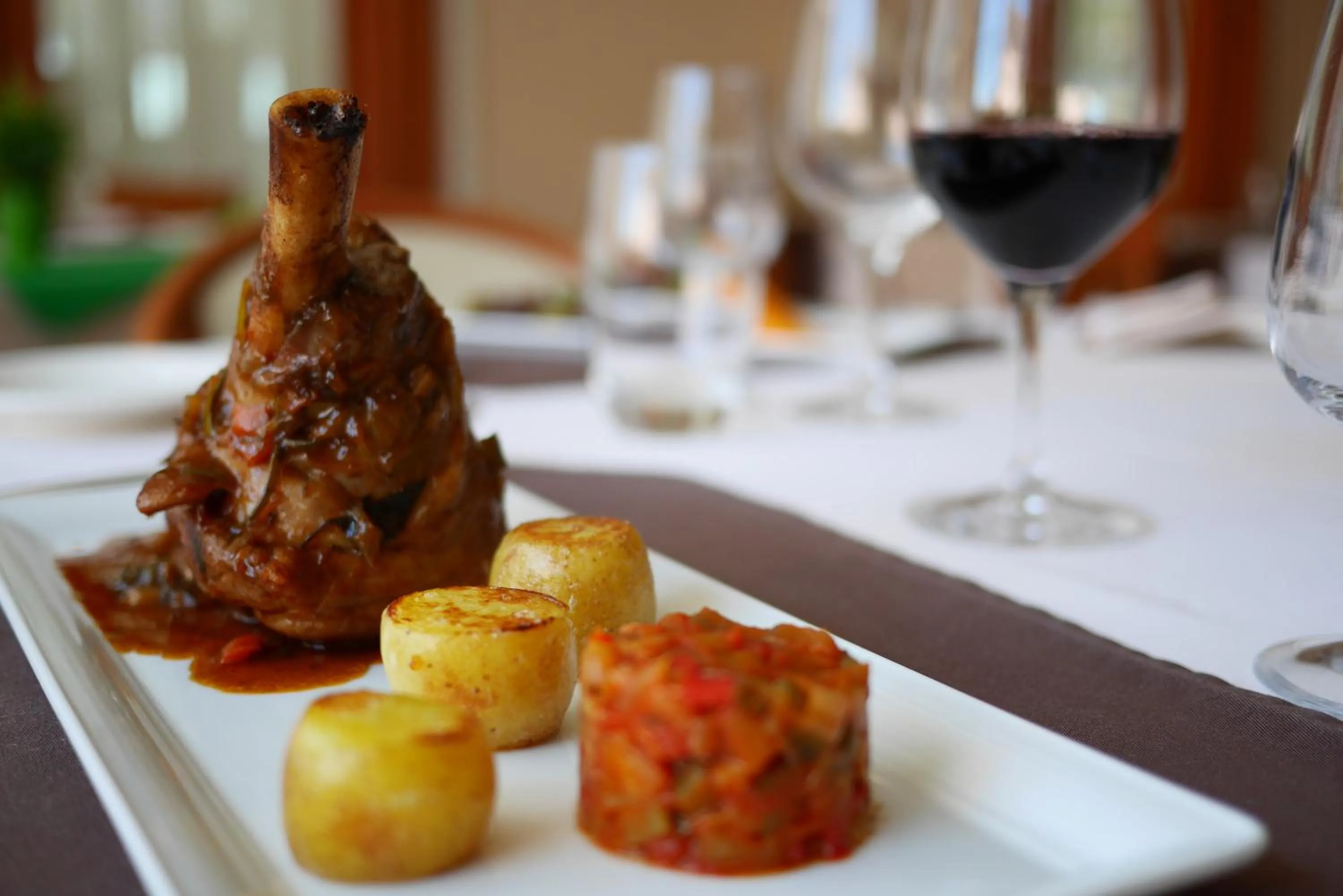 Food close-up in Auberge Aux Deux Sapins