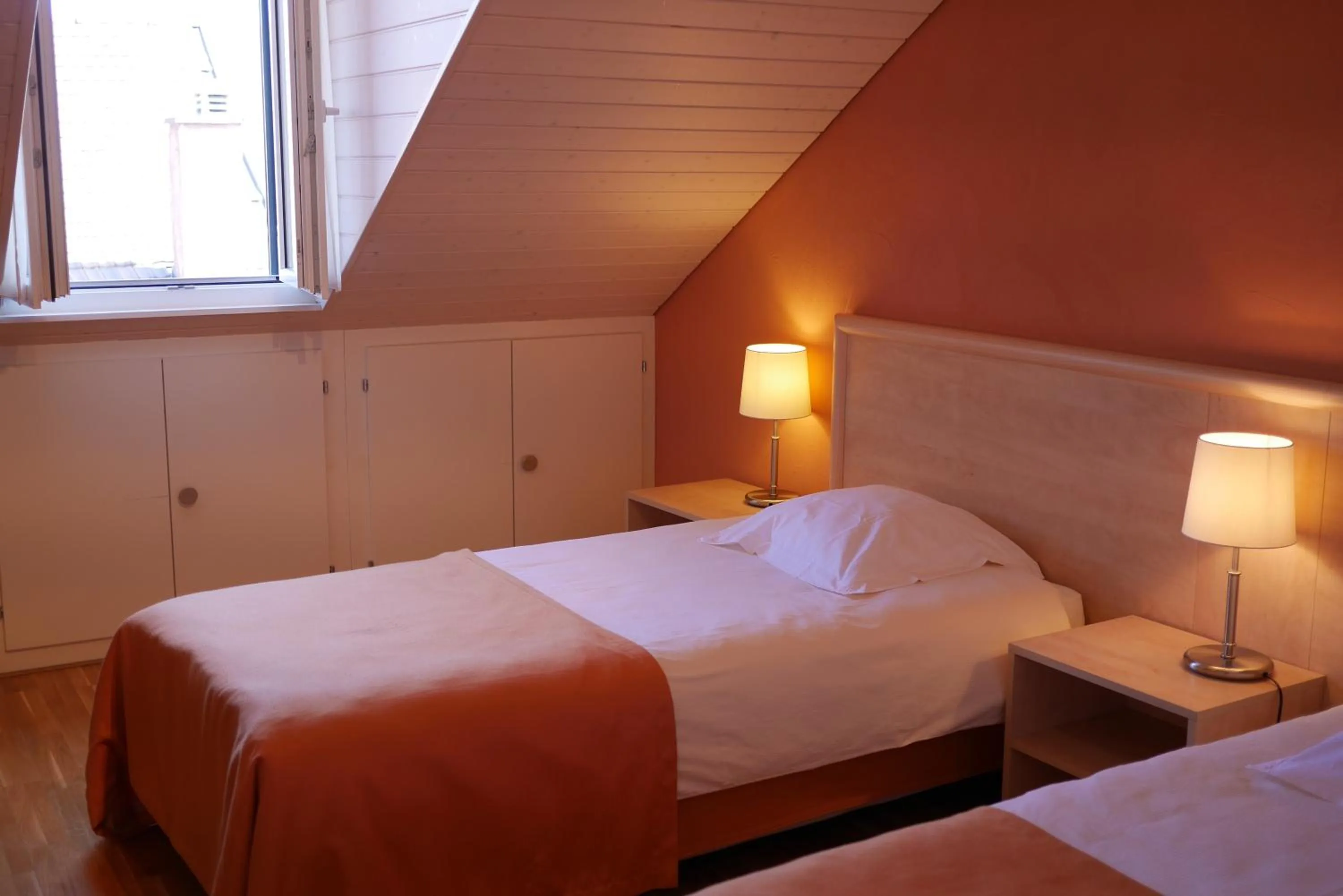 Bed in Auberge Aux Deux Sapins