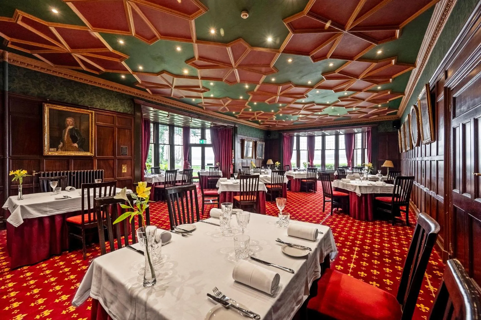 Restaurant/places to eat in Bunchrew House Hotel