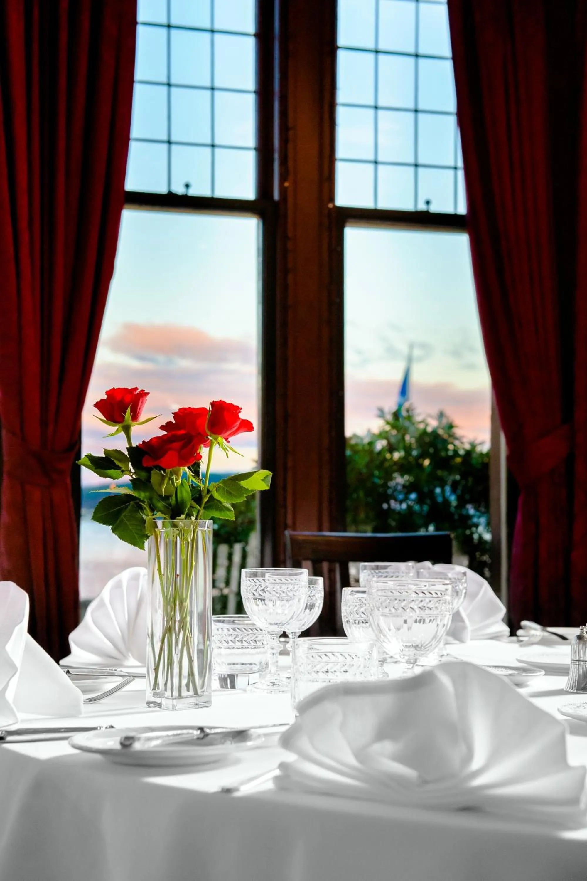 Dining area in Bunchrew House Hotel