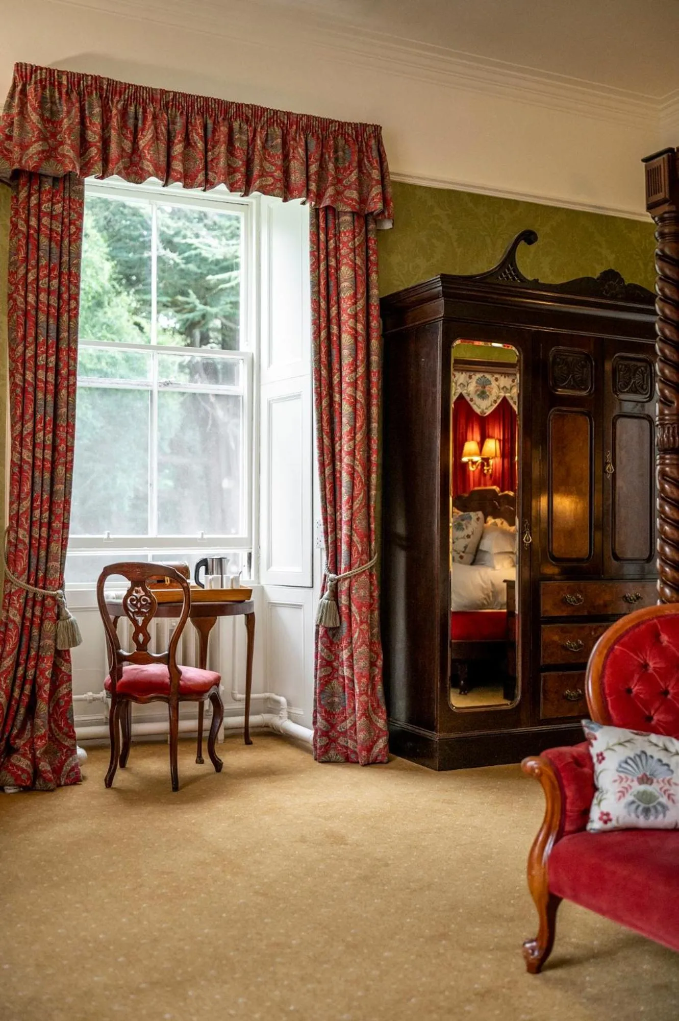 Bedroom, Bed in Bunchrew House Hotel