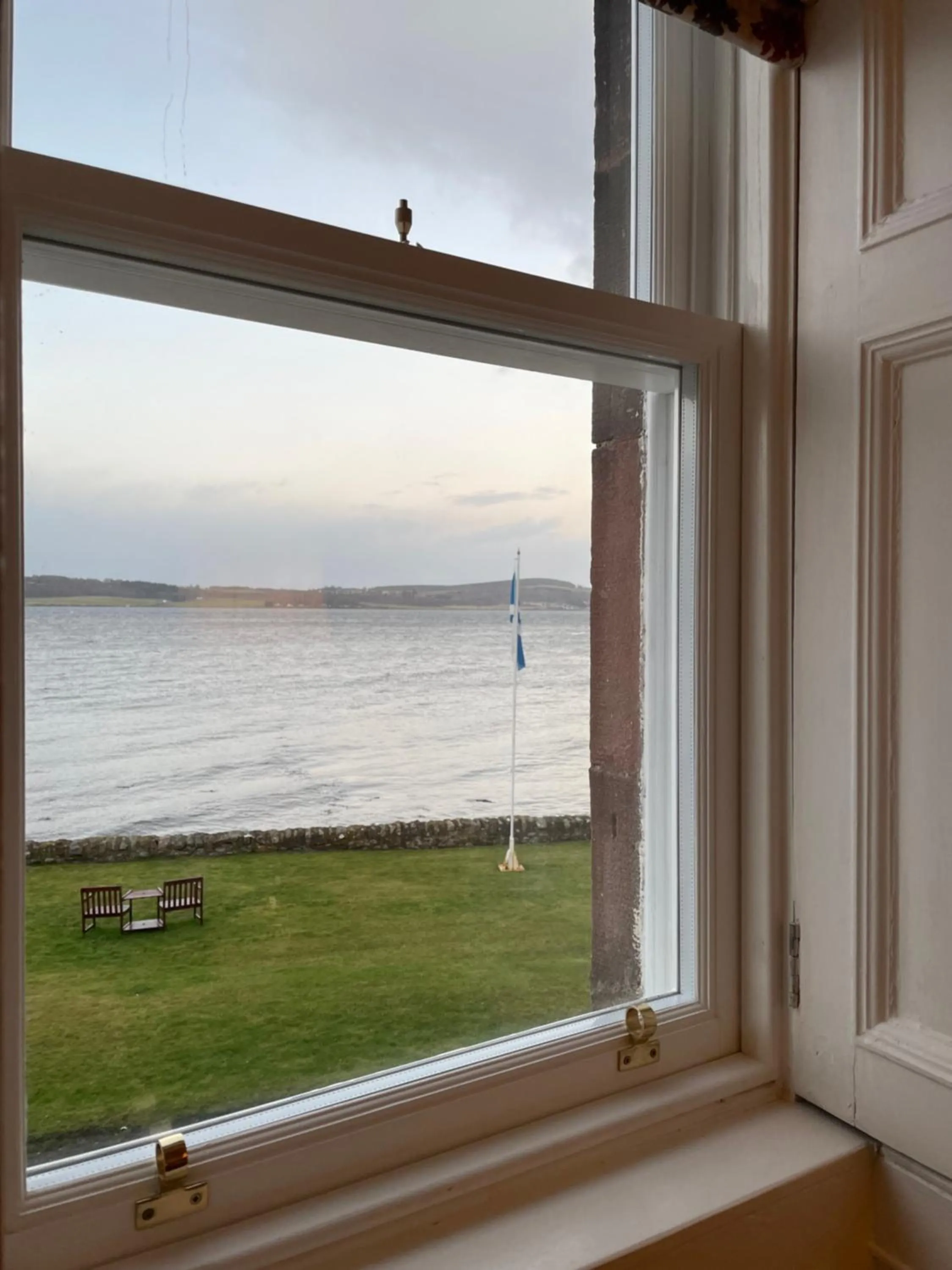 Sea view in Bunchrew House Hotel