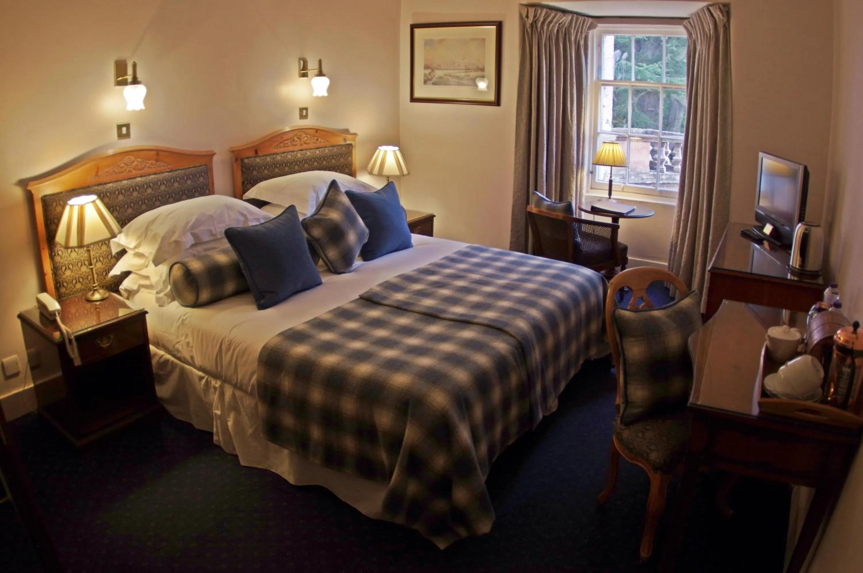 Bedroom, Bed in Bunchrew House Hotel