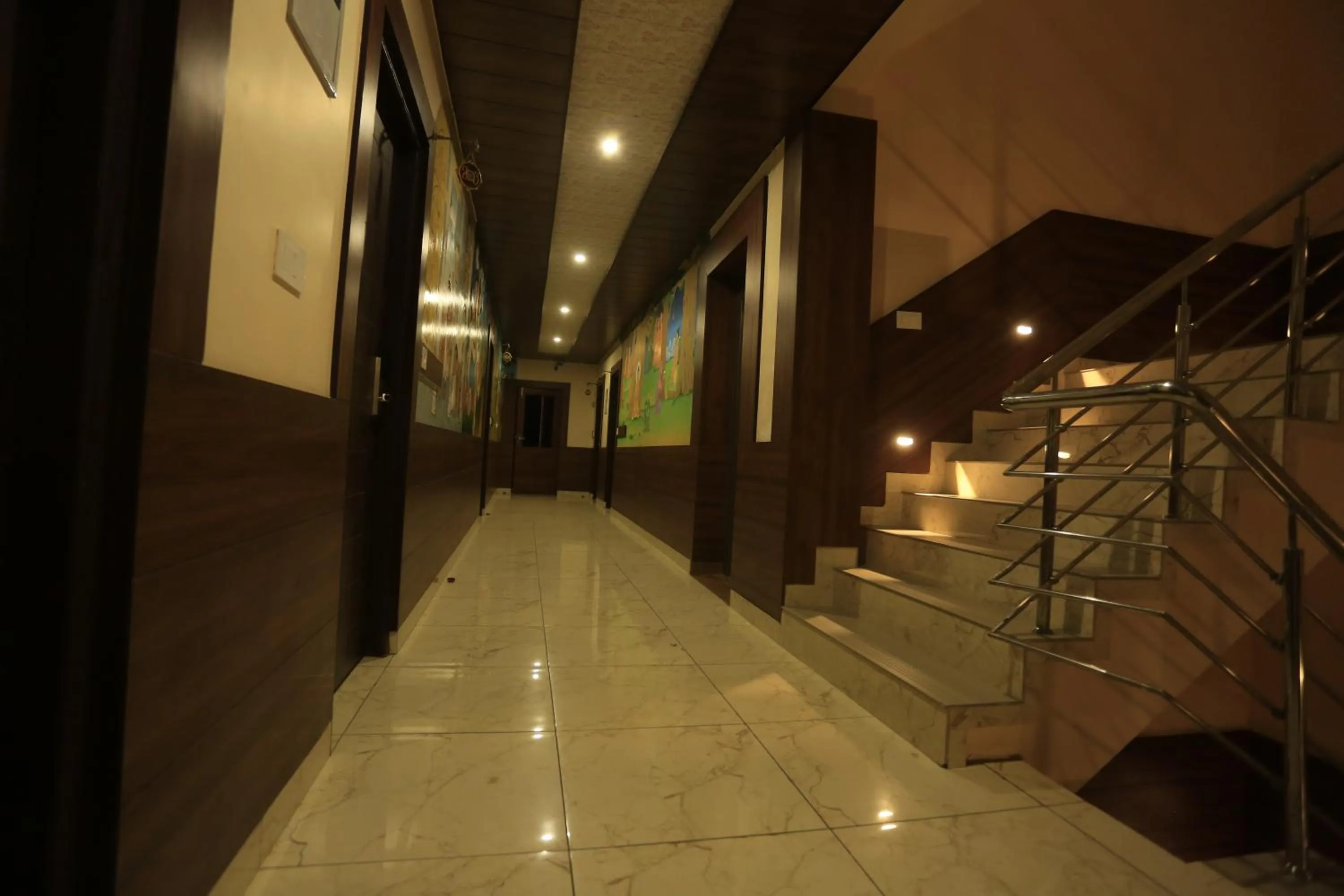 Lobby or reception in Hotel Buddha House Himalayan Brothers