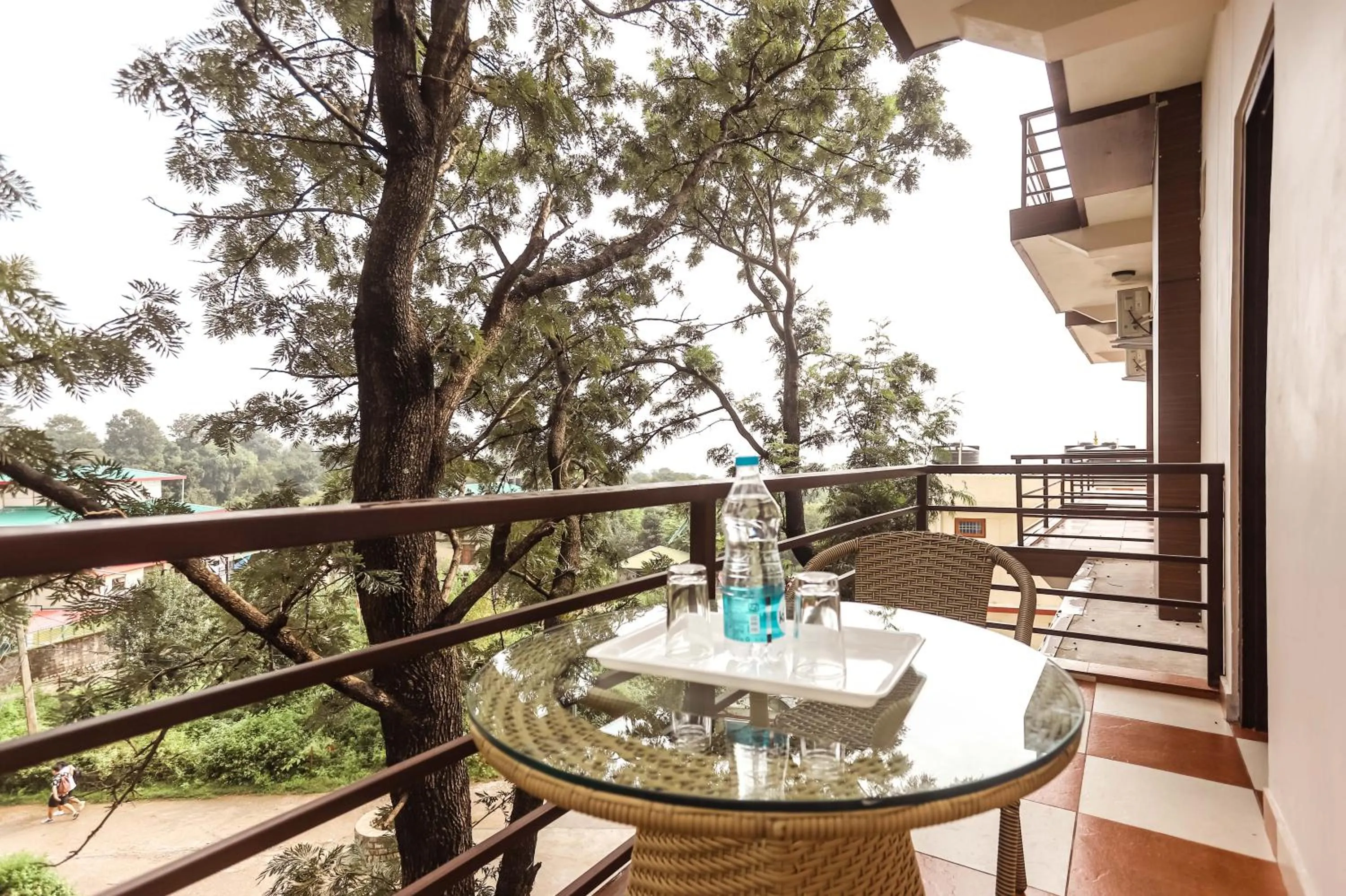 Balcony/Terrace in Hotel Buddha House Himalayan Brothers