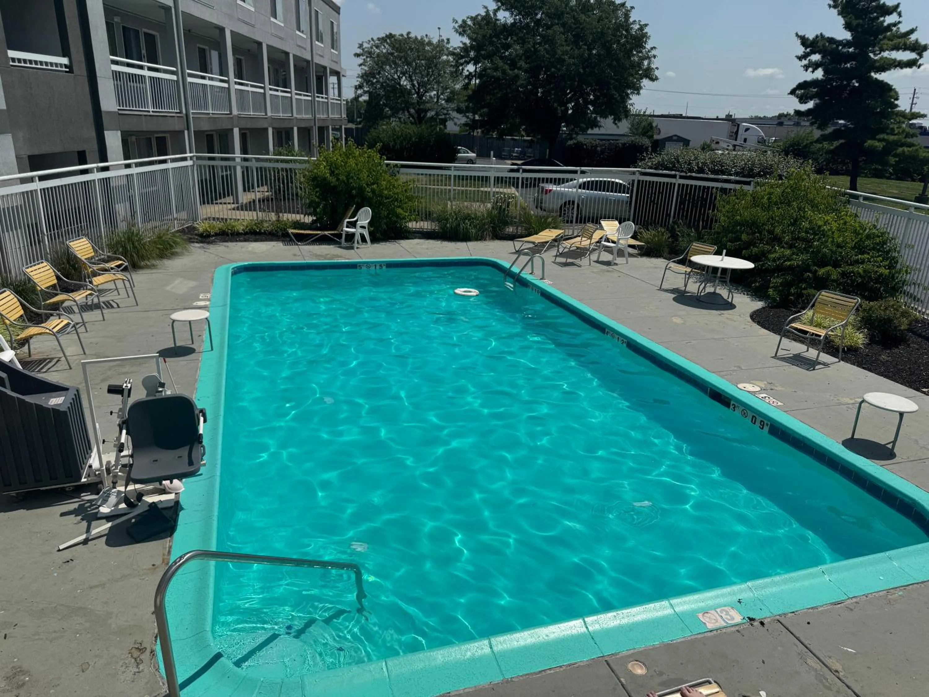 Swimming pool in Wingate by Wyndham Dayton North