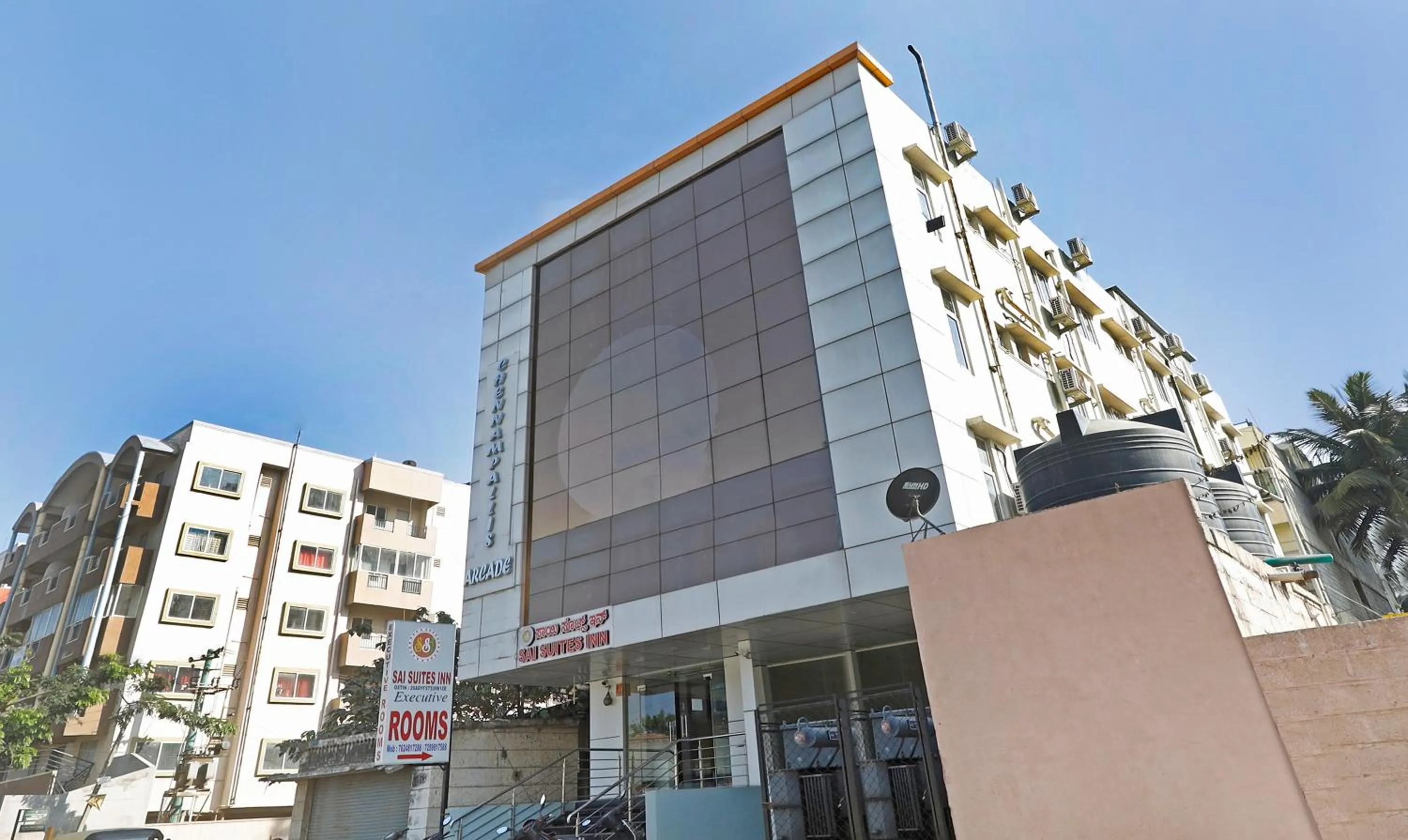 Property building in Treebo Sai Suites Inn Nagavara