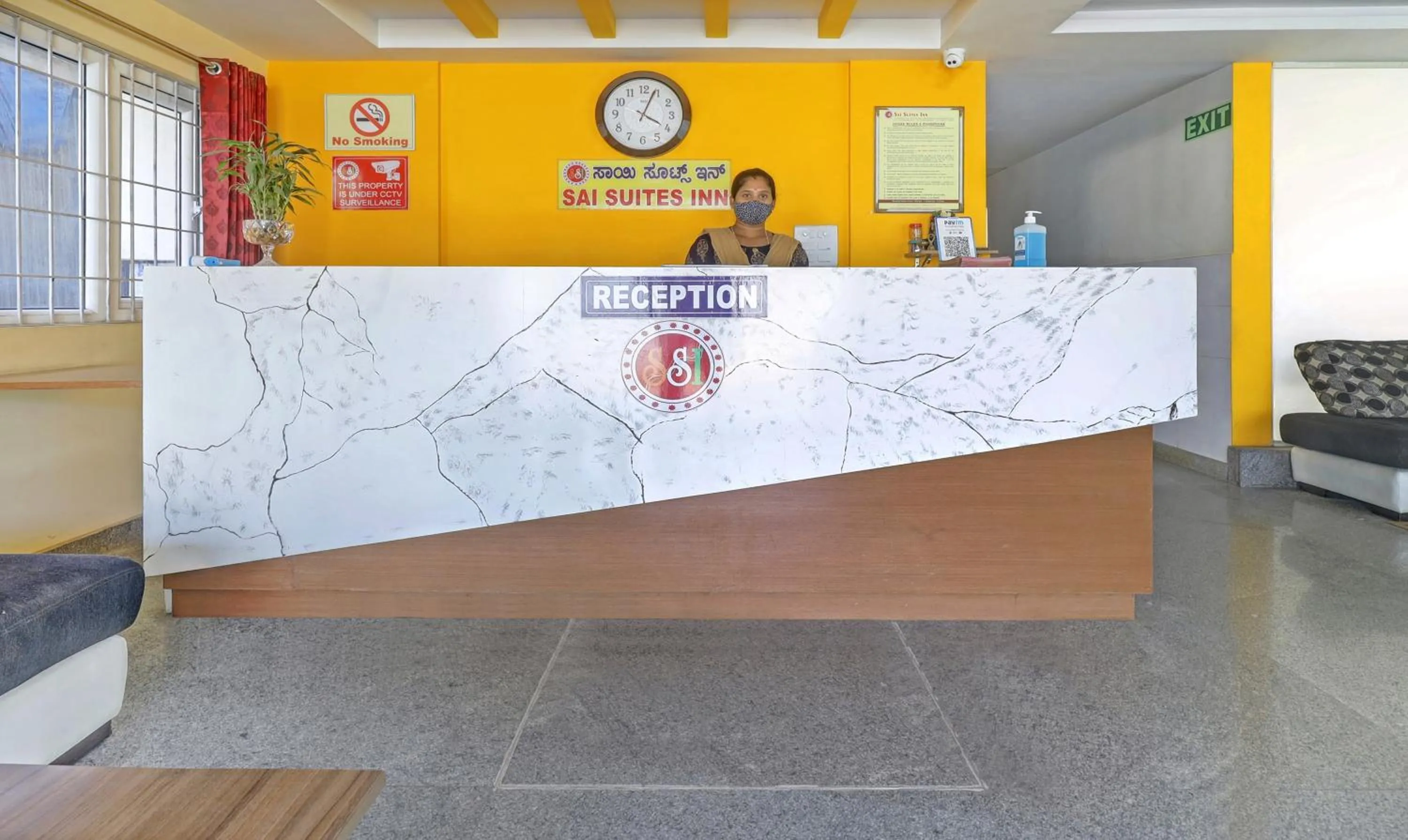 Lobby or reception in Treebo Sai Suites Inn Nagavara