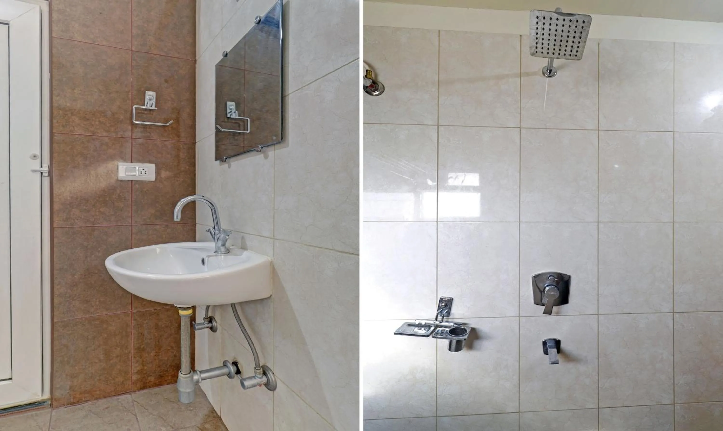 Bathroom in Treebo Sai Suites Inn Nagavara