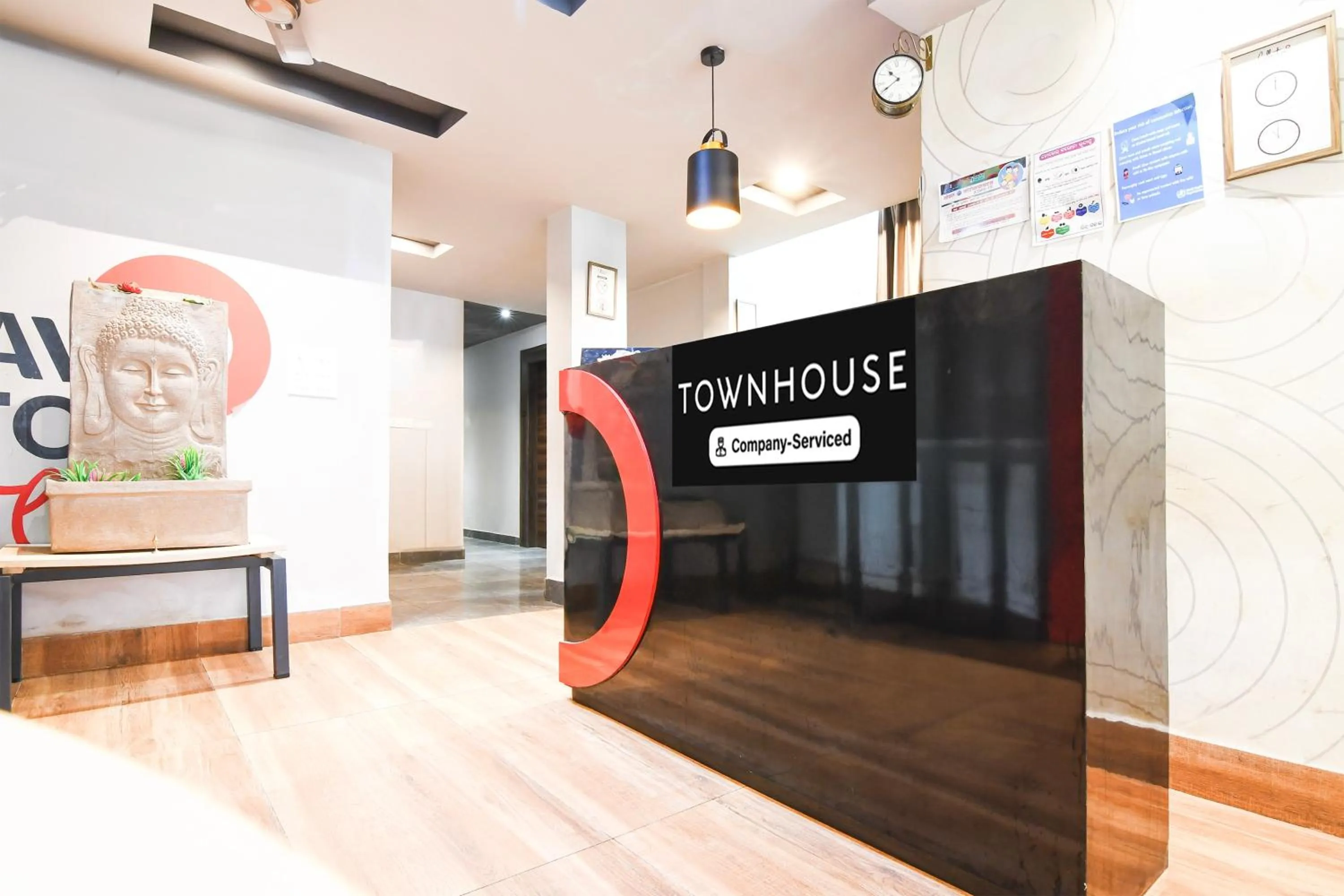 Lobby or reception in Super Townhouse Chandrasekharpur