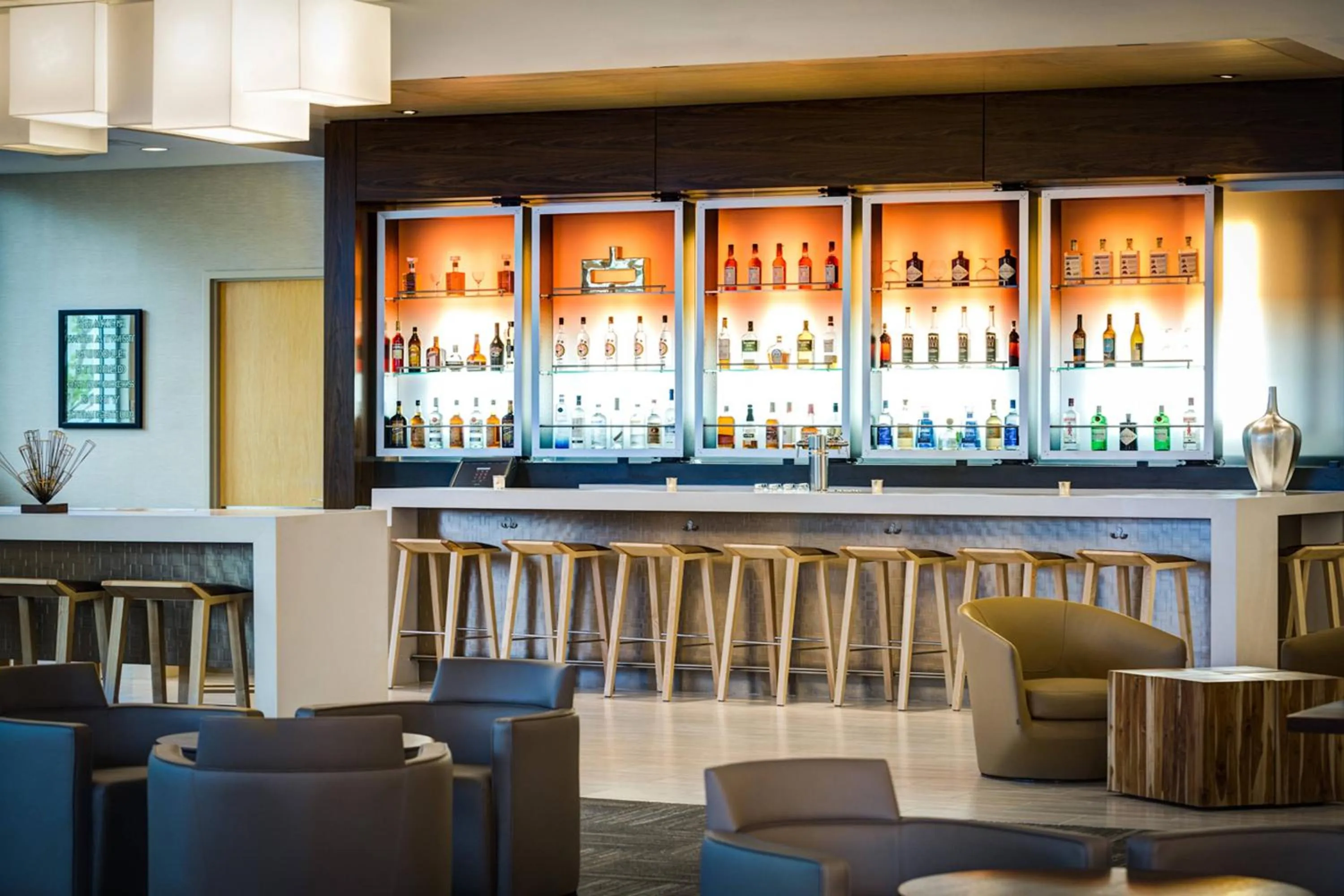 Lounge or bar in AC Hotel National Harbor Washington, DC Area