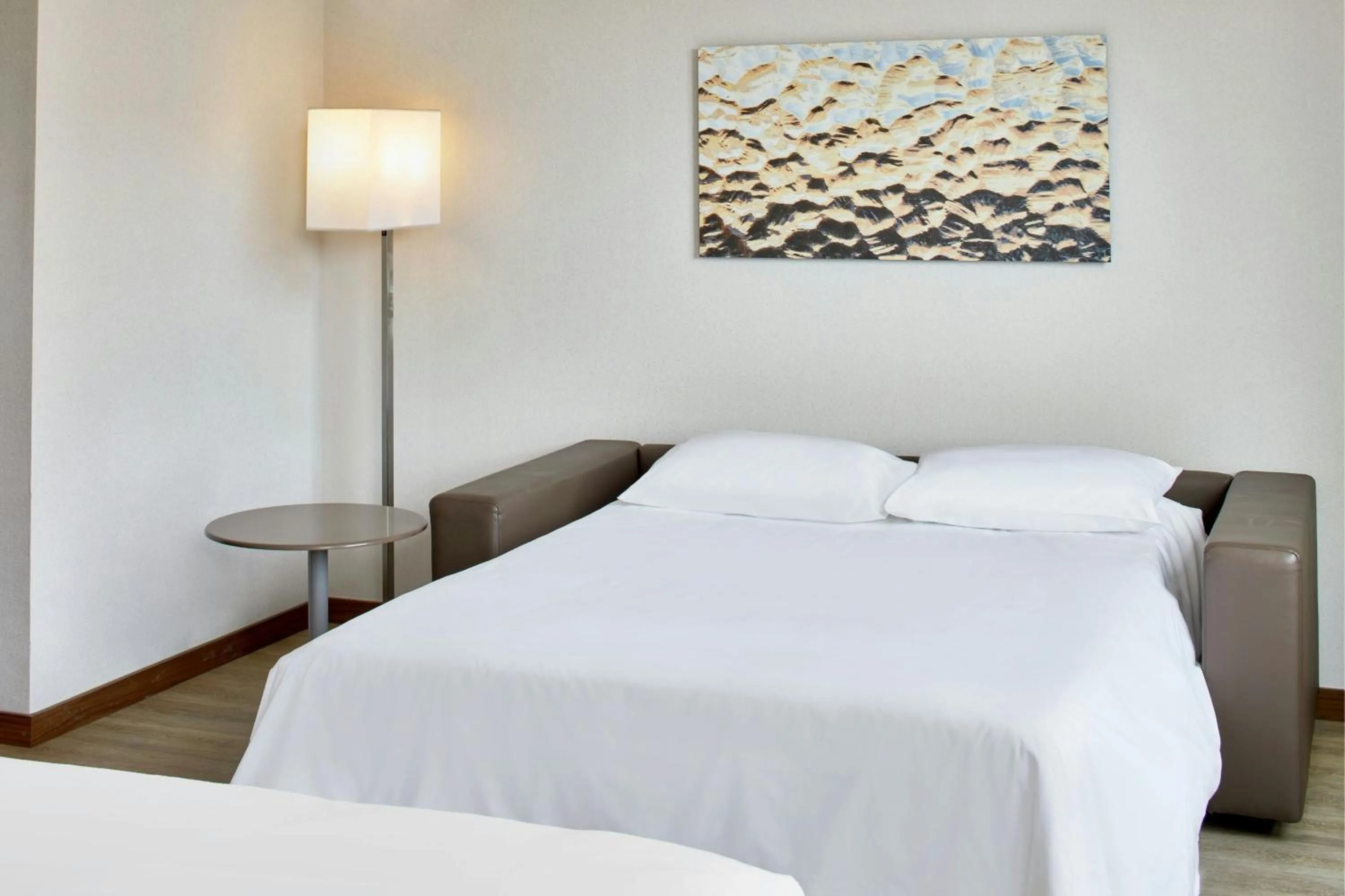 Photo of the whole room, Bed in AC Hotel National Harbor Washington, DC Area