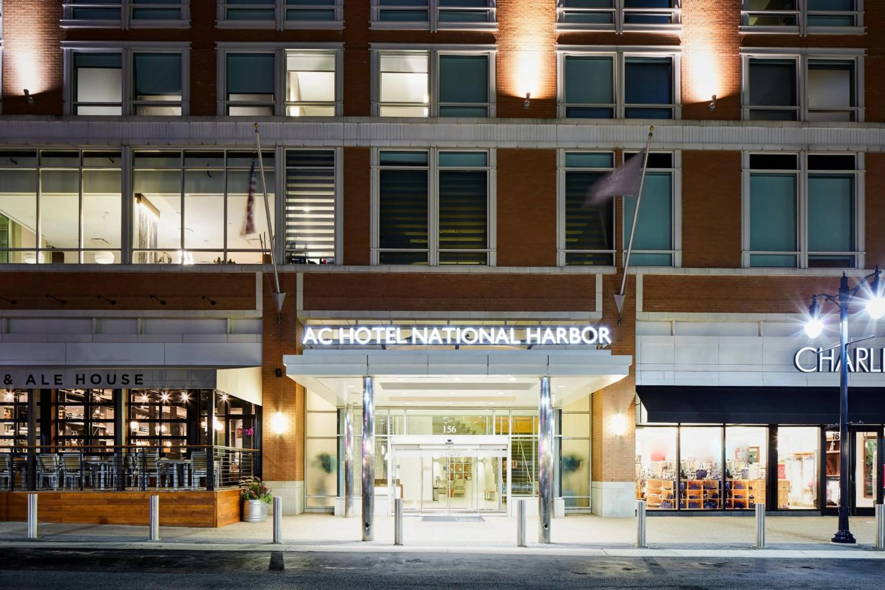 Property building in AC Hotel National Harbor Washington, DC Area