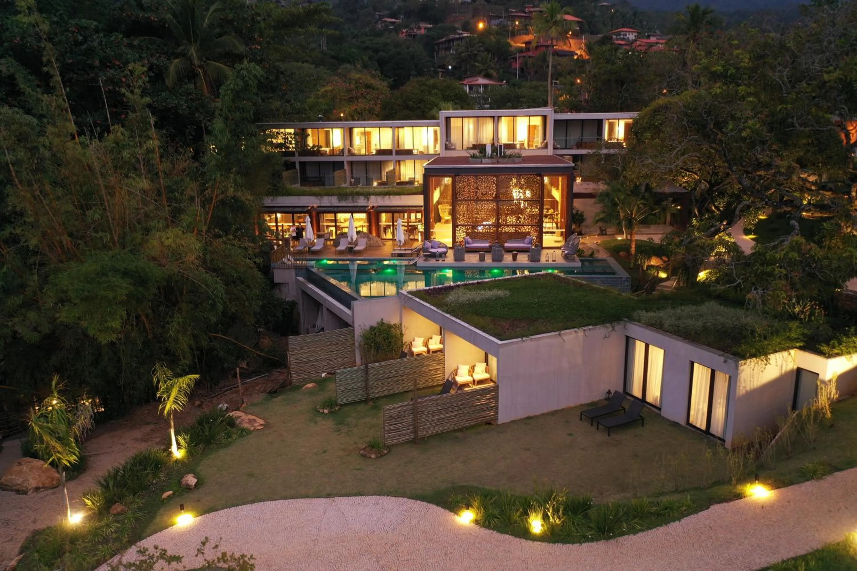 Bird's eye view in Casa Di Sirena Ilhabela