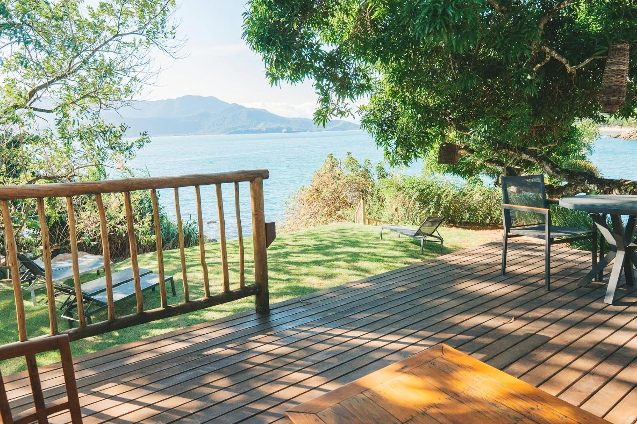Balcony/Terrace in Casa Di Sirena Ilhabela