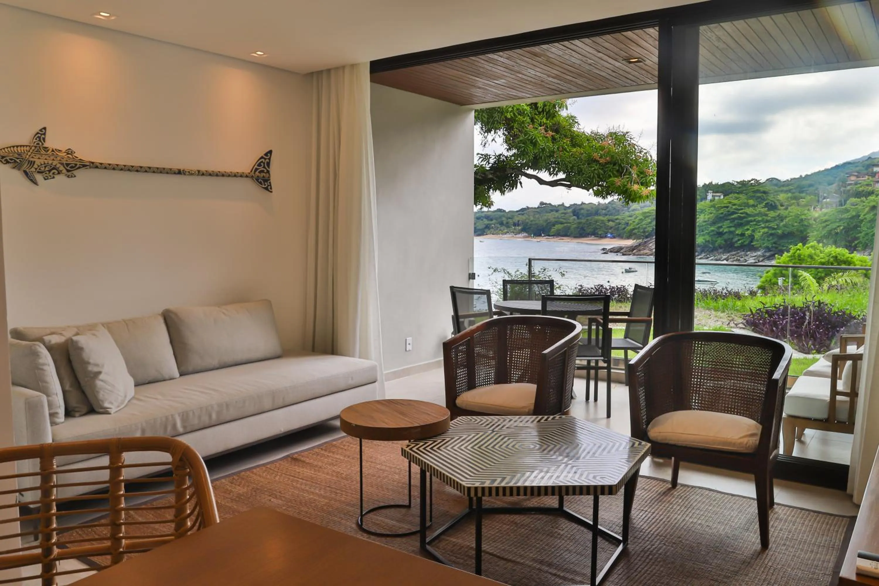 Living room in Casa Di Sirena Ilhabela