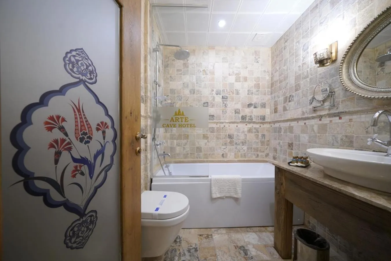 Bathroom in Arte Cave Hotel