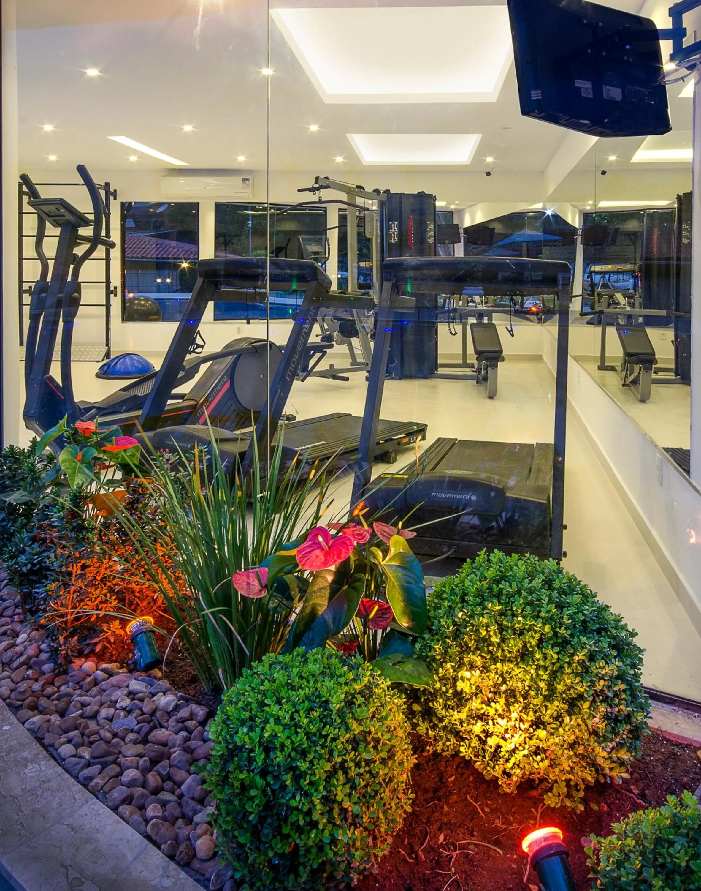 Fitness centre/facilities in Angra Boutique Hotel