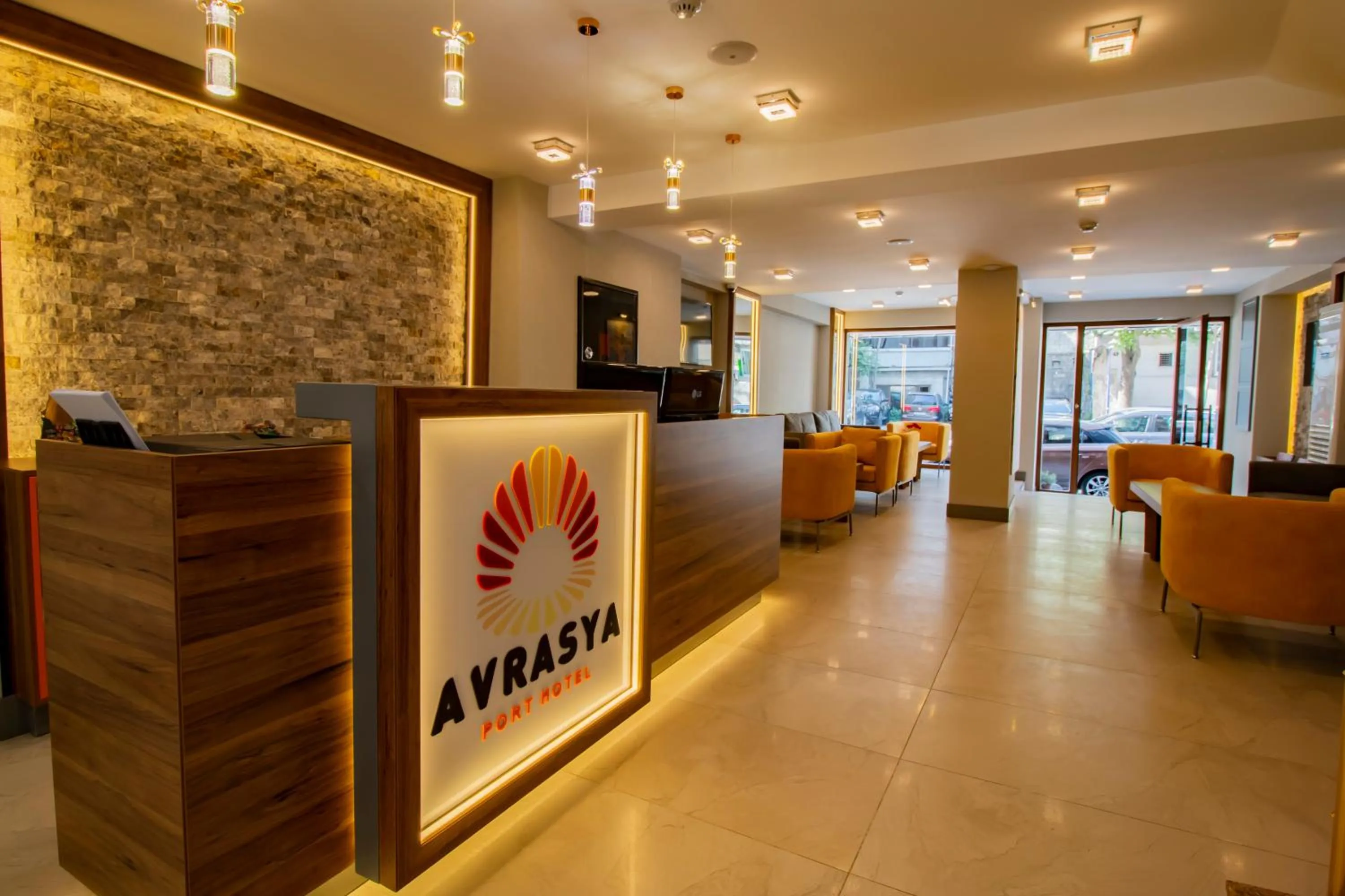 Lobby or reception in Avrasya Port Hotel