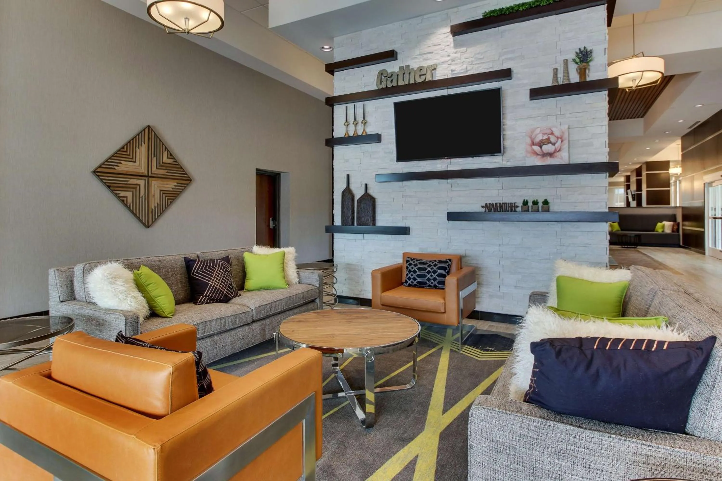 Lobby or reception in Drury Plaza Hotel Dallas Richardson