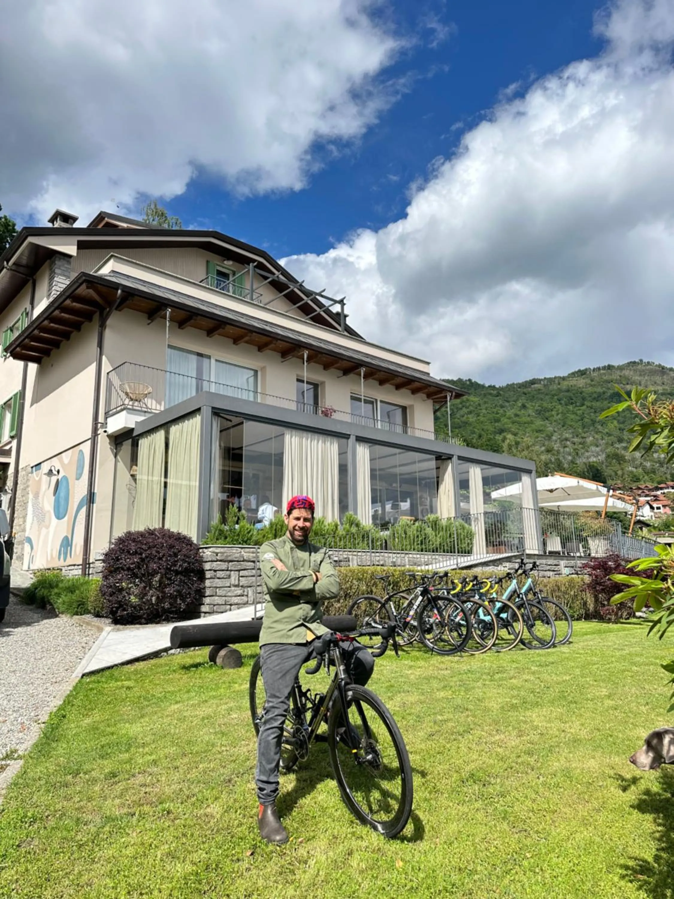 Cycling in Casa della Capra