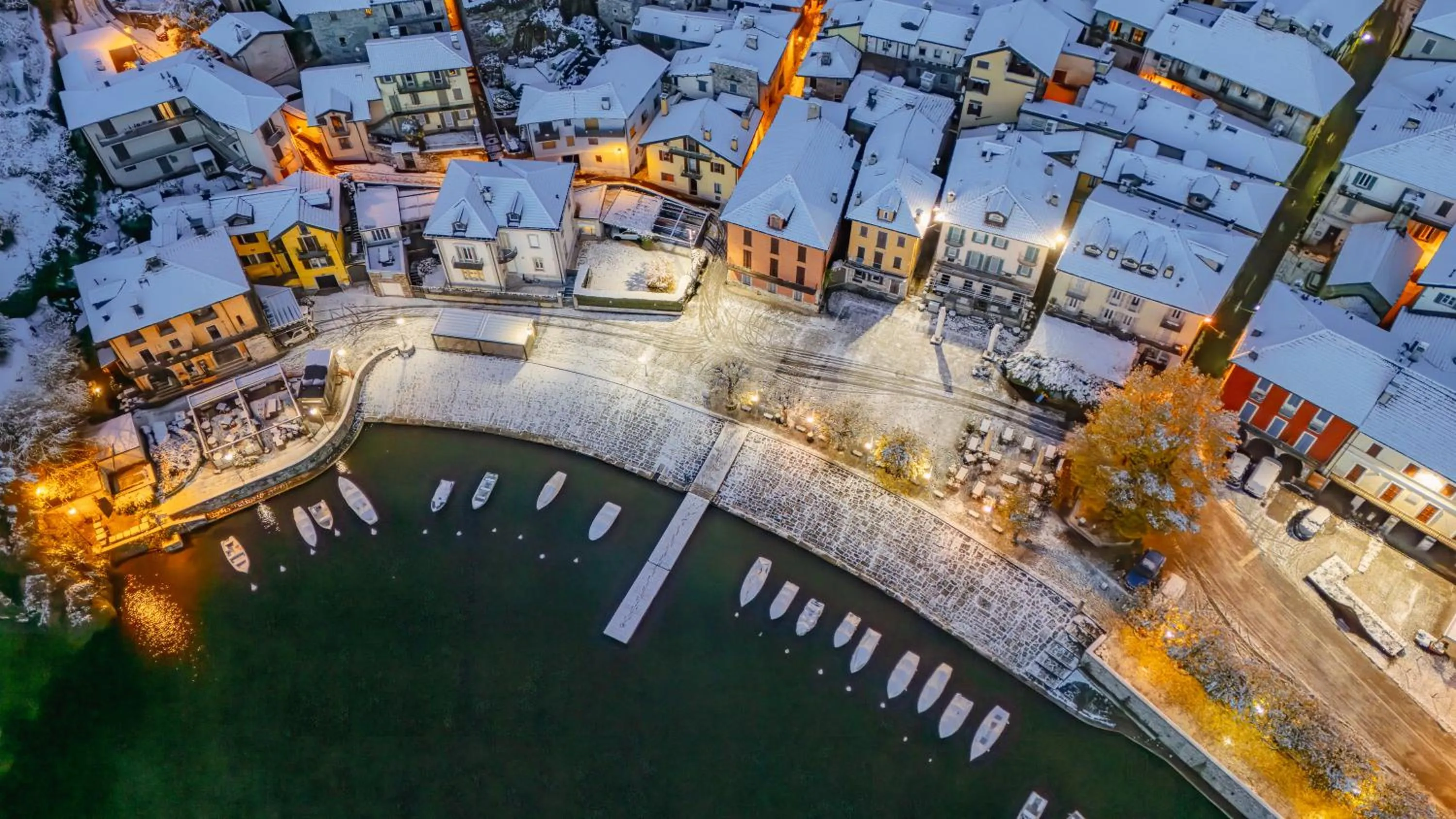 Bird's eye view in Casa della Capra