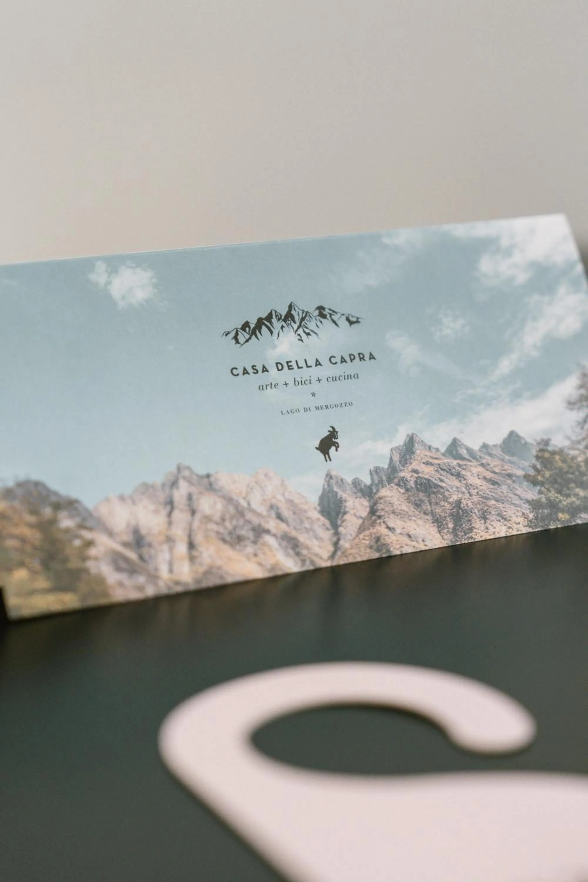 Decorative detail in Casa della Capra