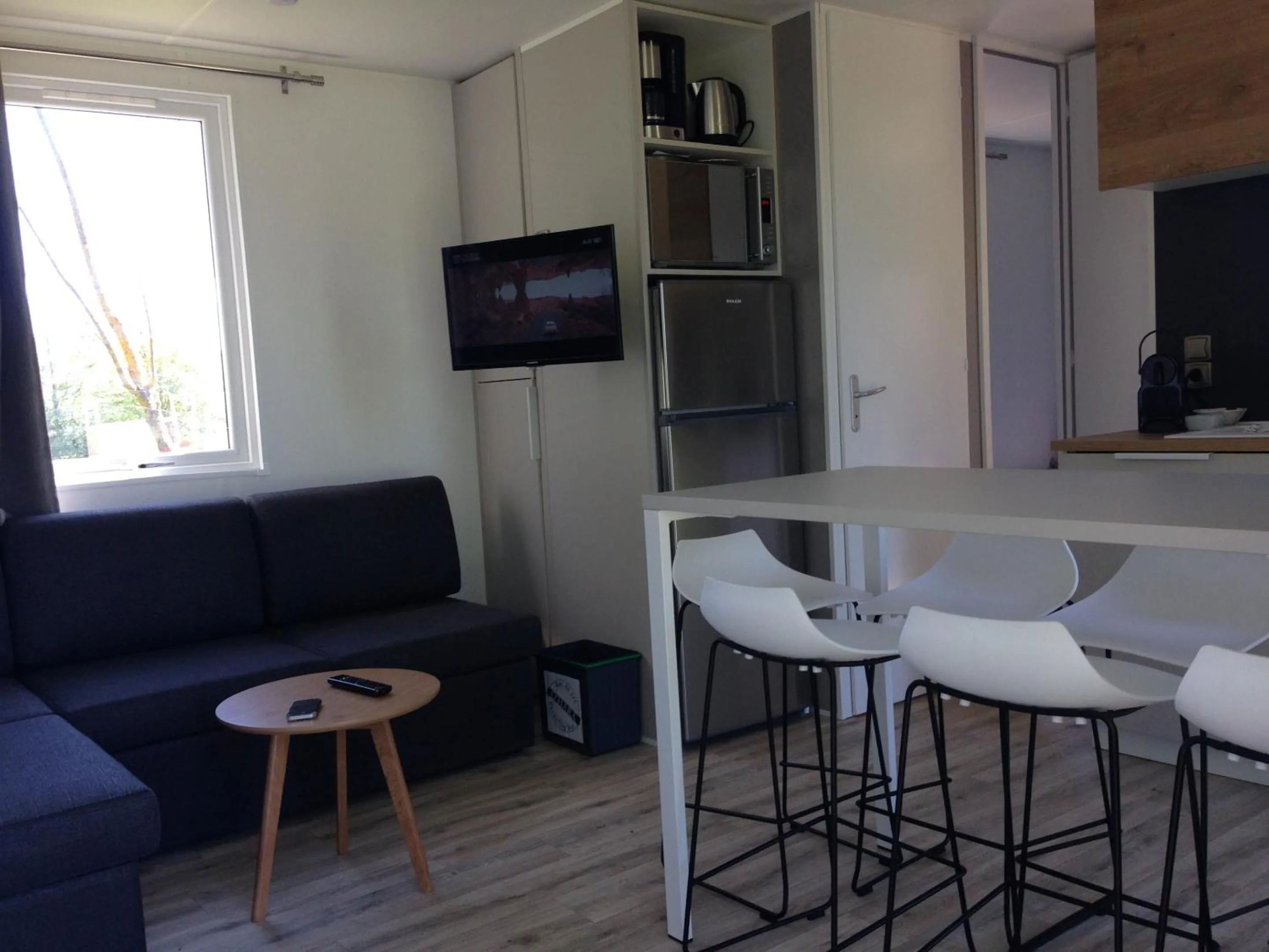 Living room in Le Lodge Premium