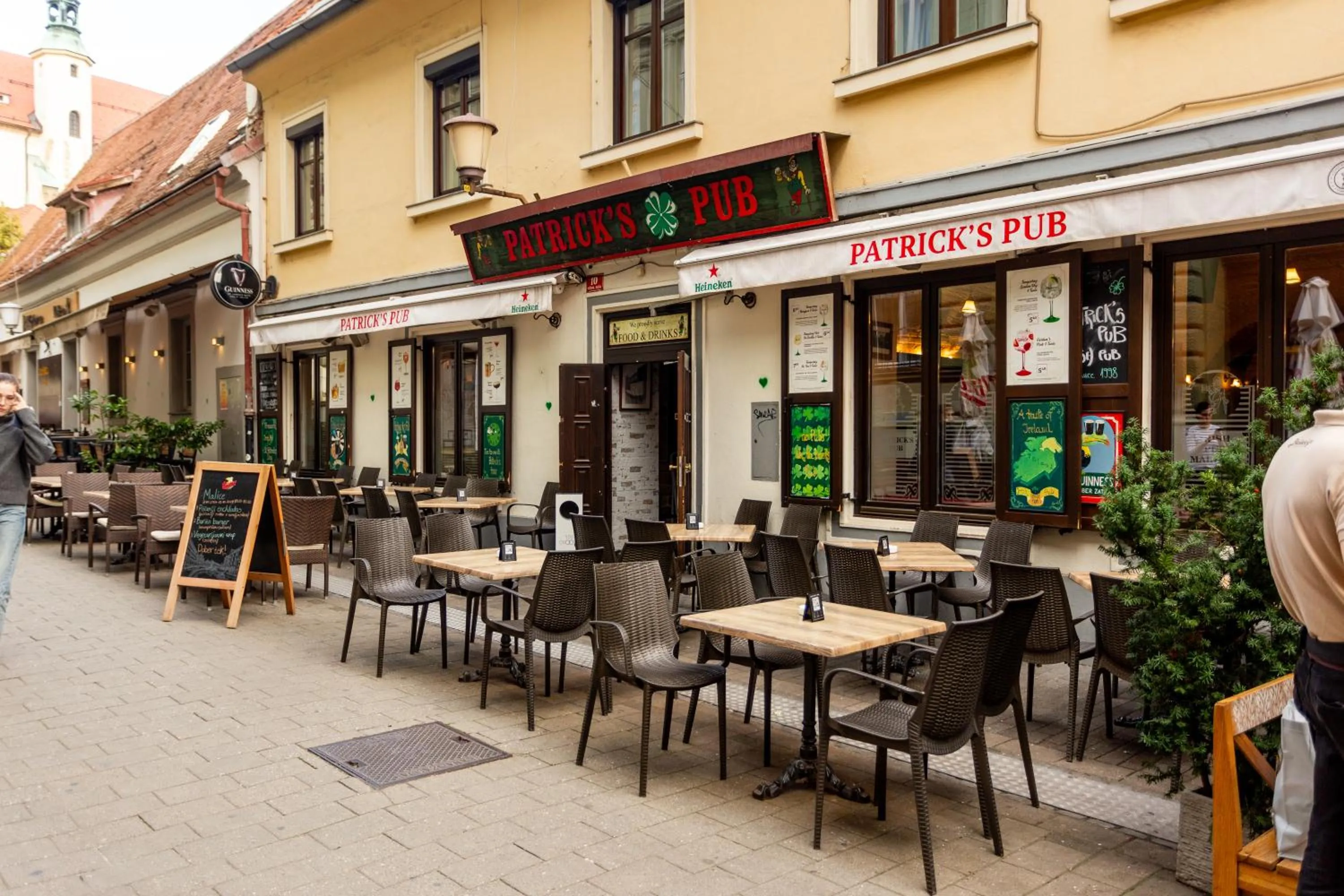 Property building in Patrick's Pub