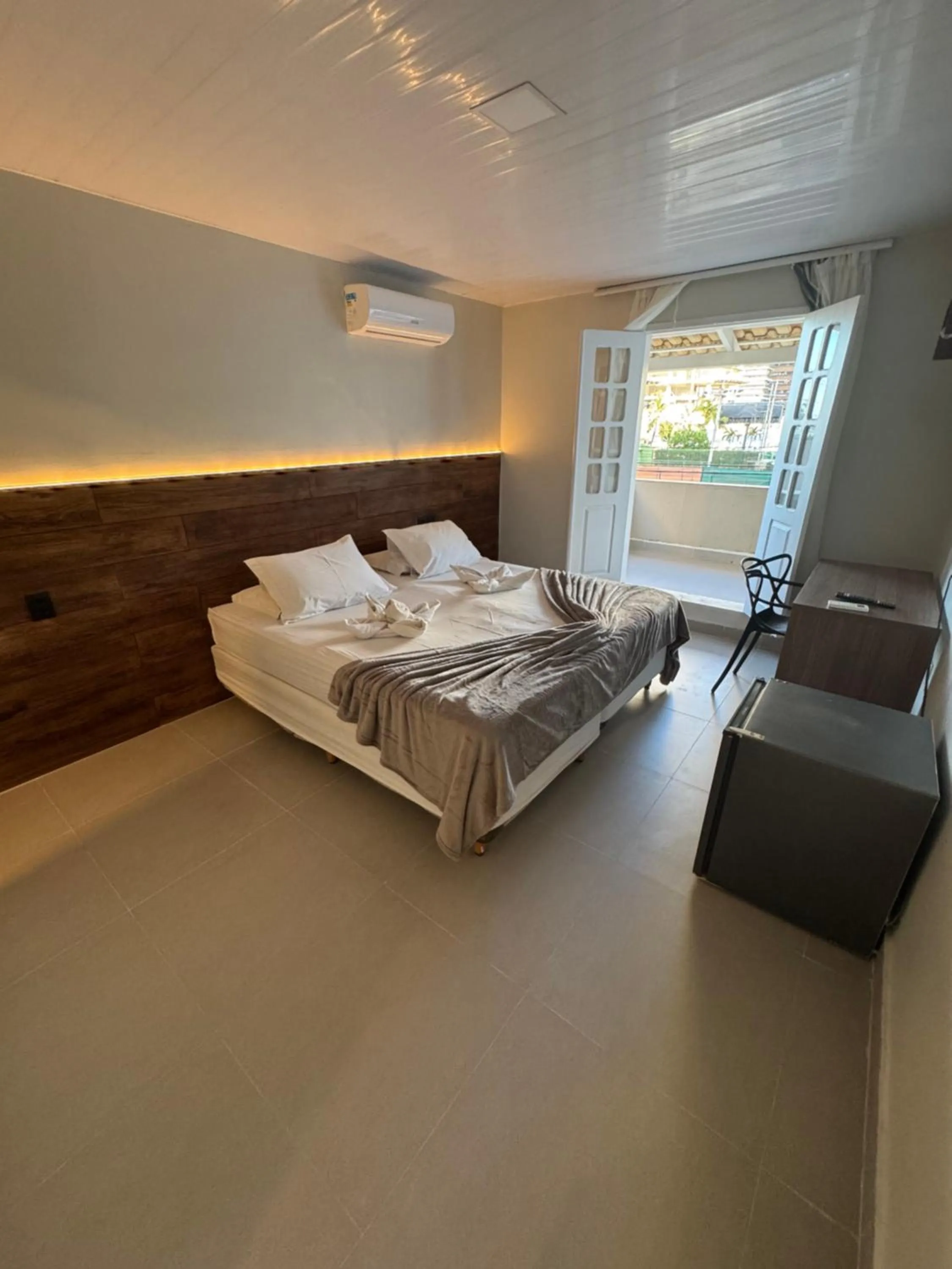 Bed in Hotel Pousada Villa Marina