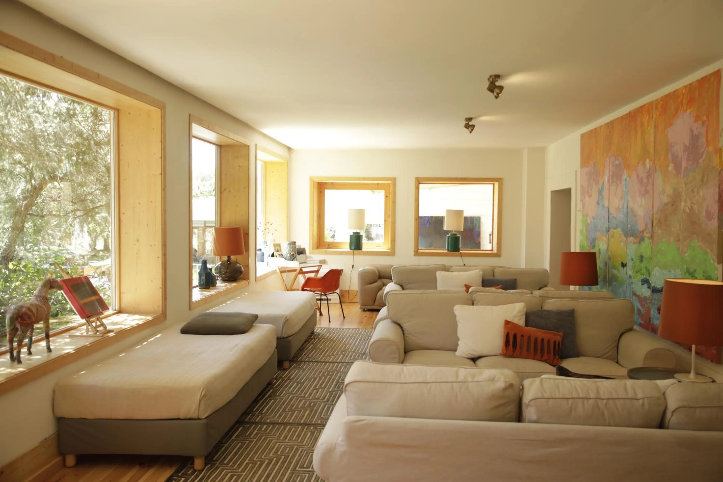 Living room, Bed in Herdade da Matinha Country House & Restaurant