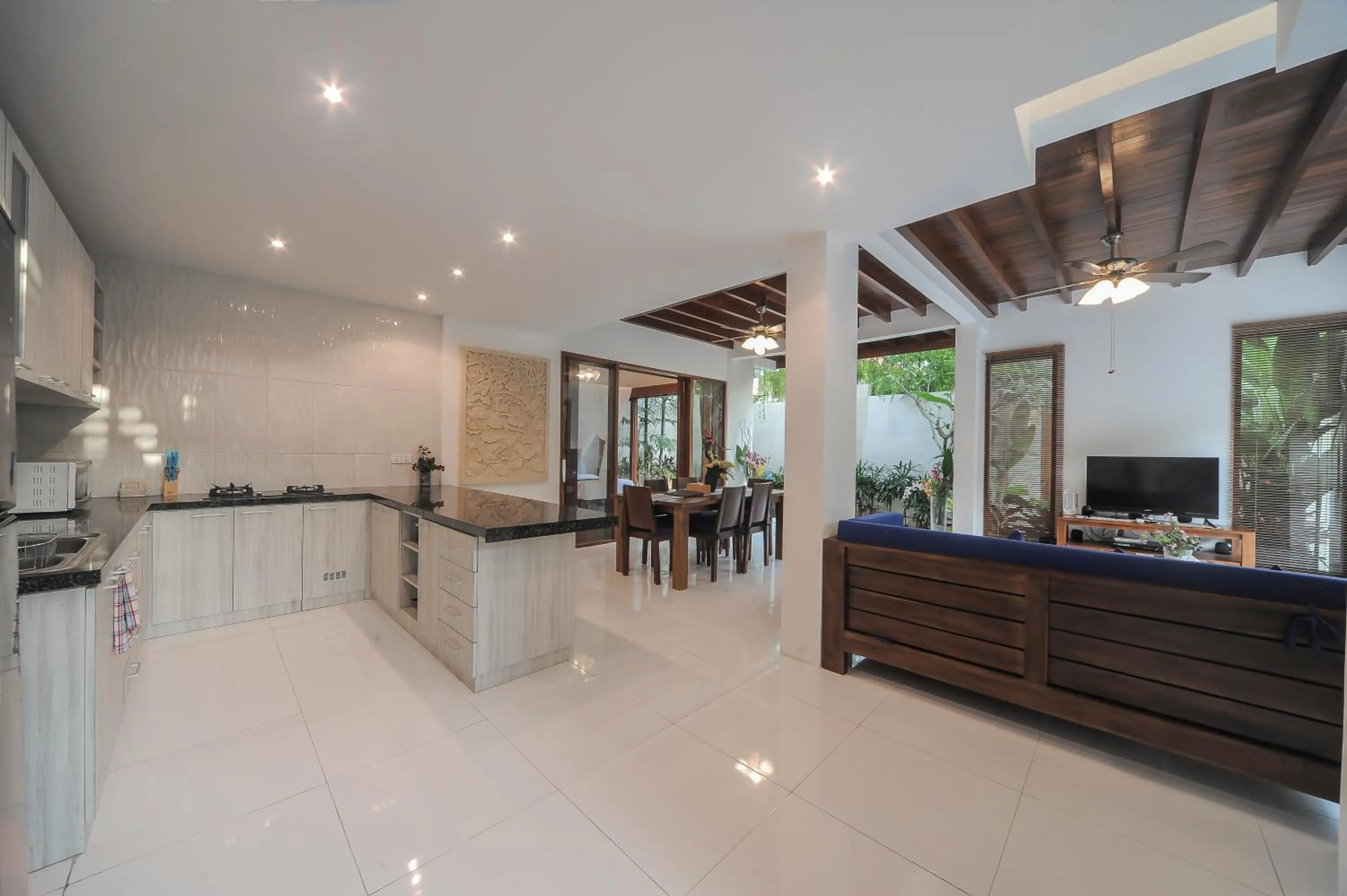 Kitchen or kitchenette in Villa COSMO, Seminyak