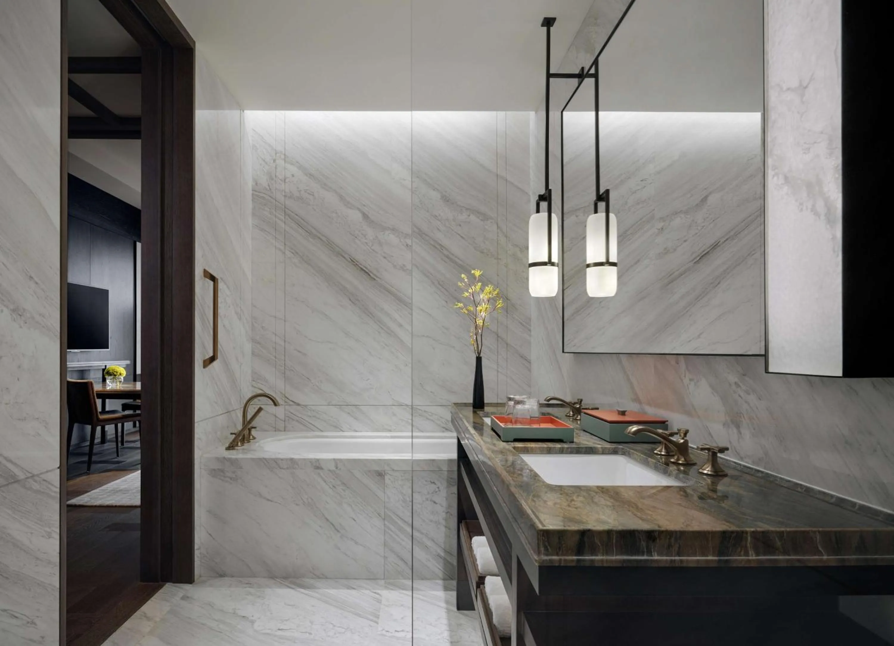 Bathroom in Park Hyatt Shenzhen