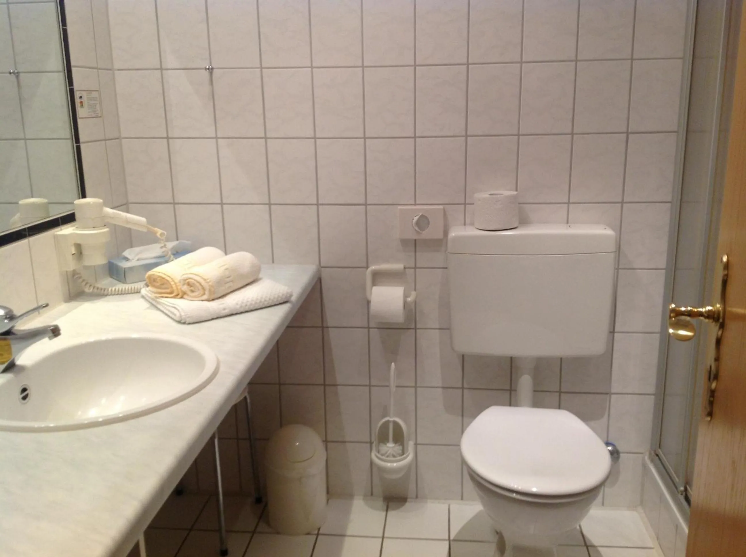 Bathroom in Witt's Gasthof