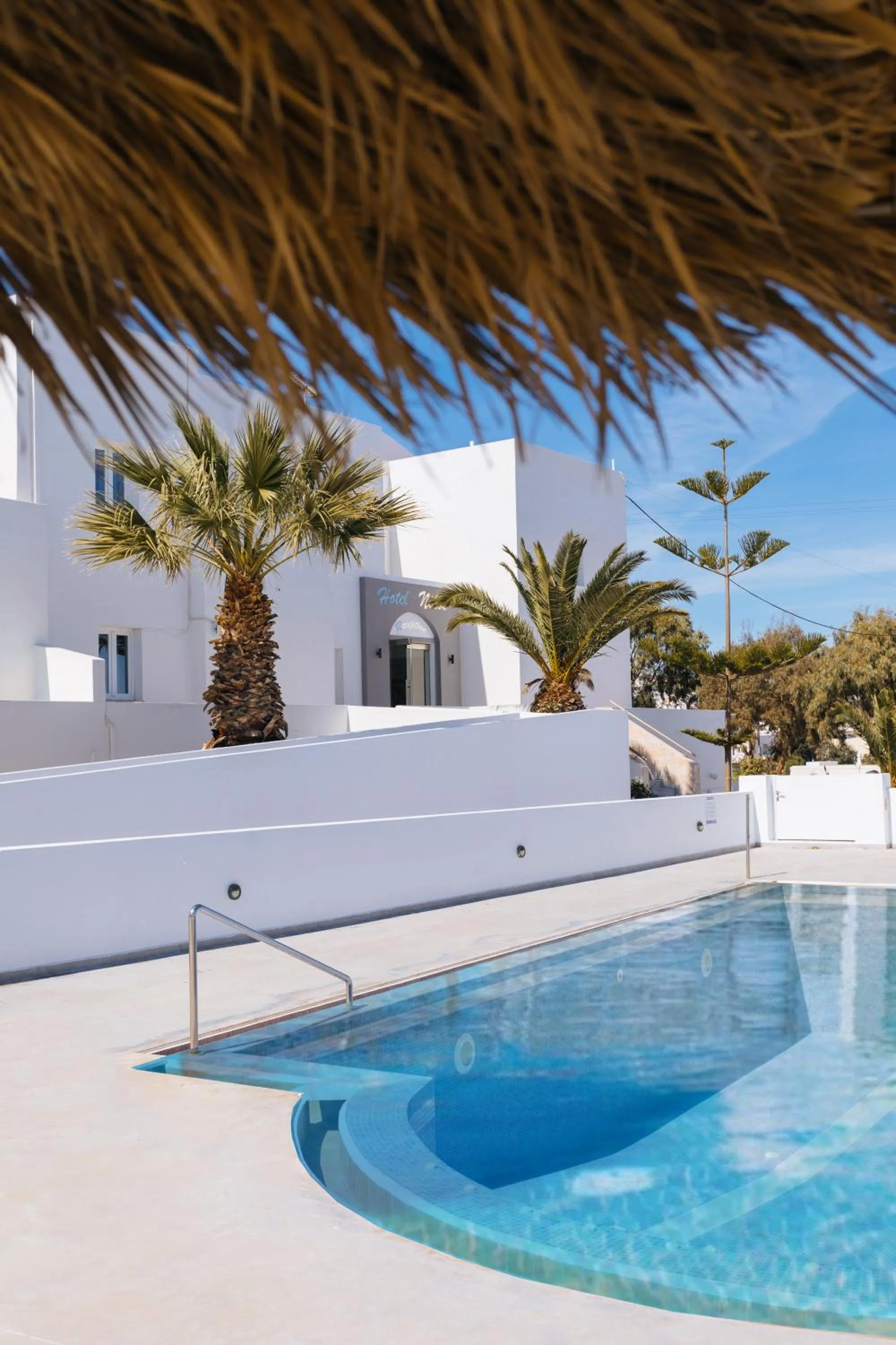 Property building in Nikos Hotel