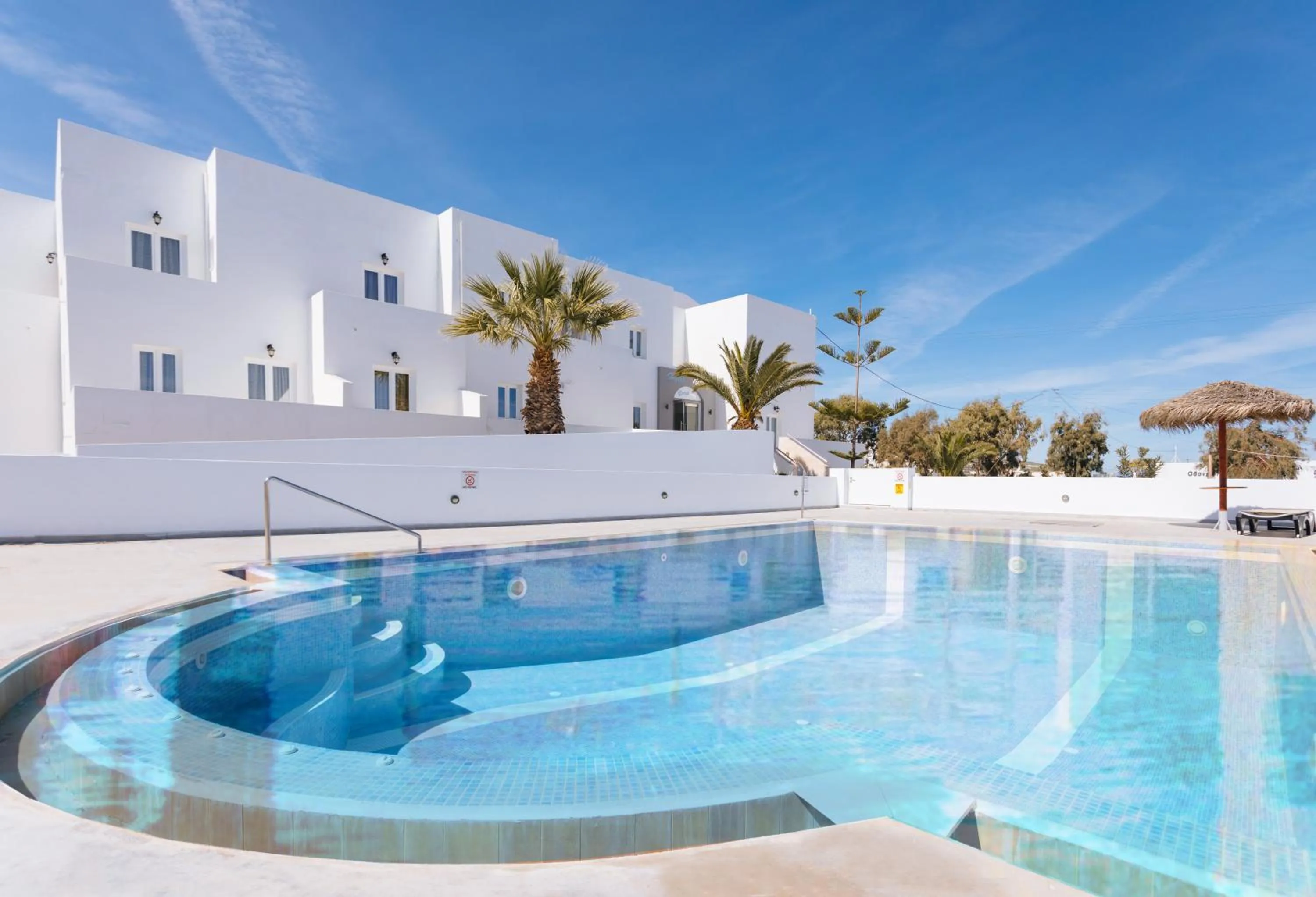 Property building in Nikos Hotel