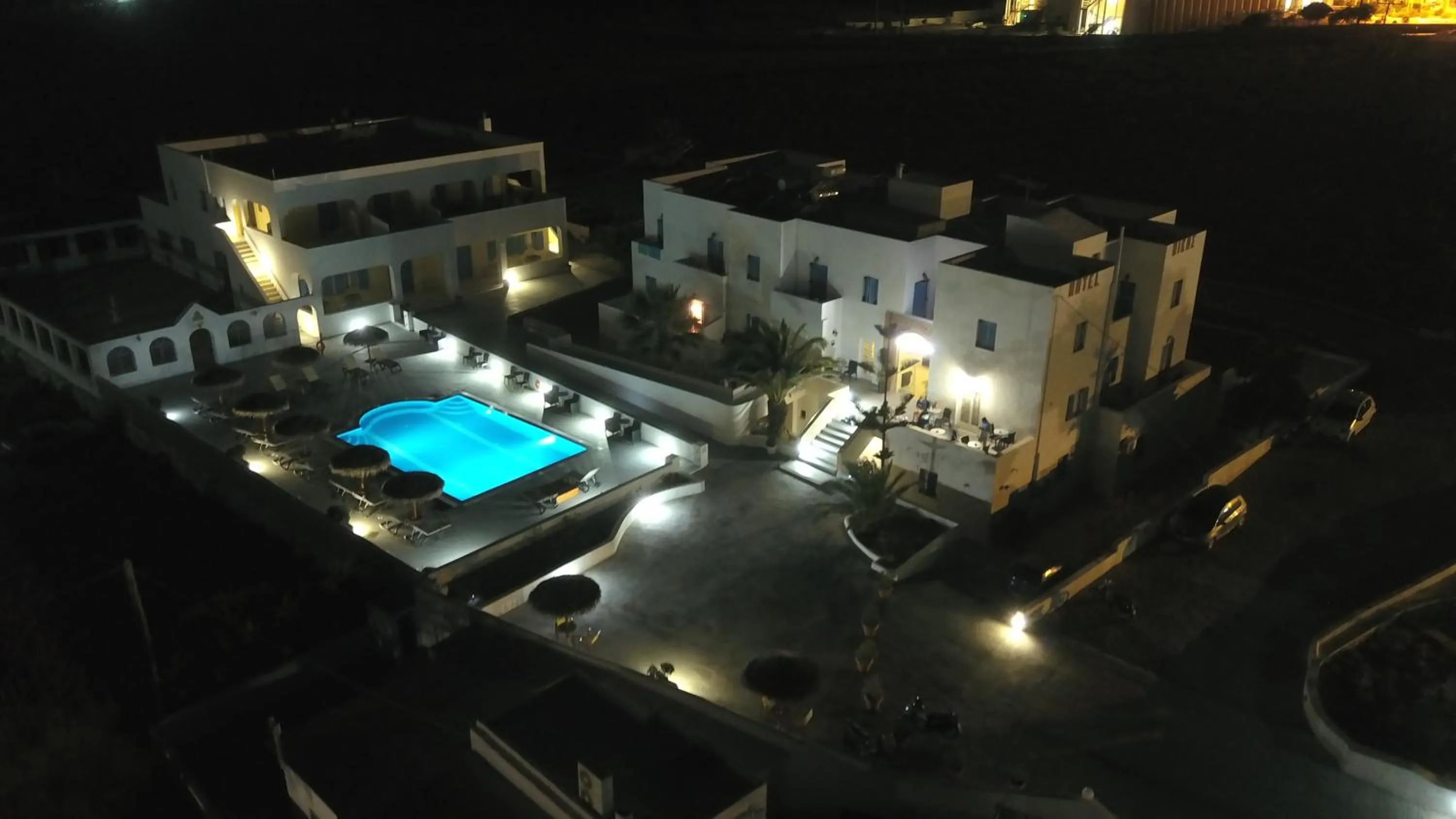 Property building in Nikos Hotel