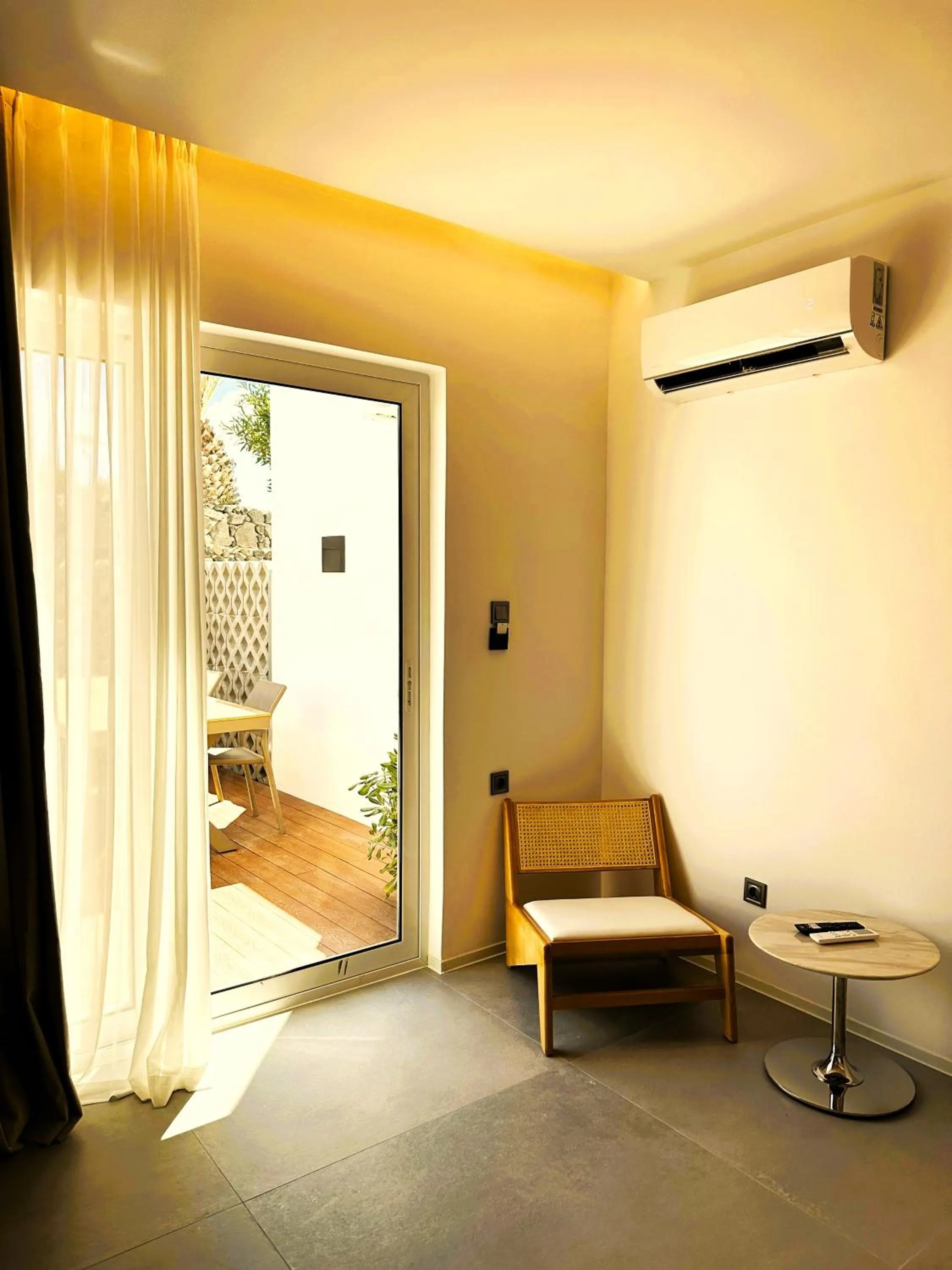 Bedroom in Nikos Hotel