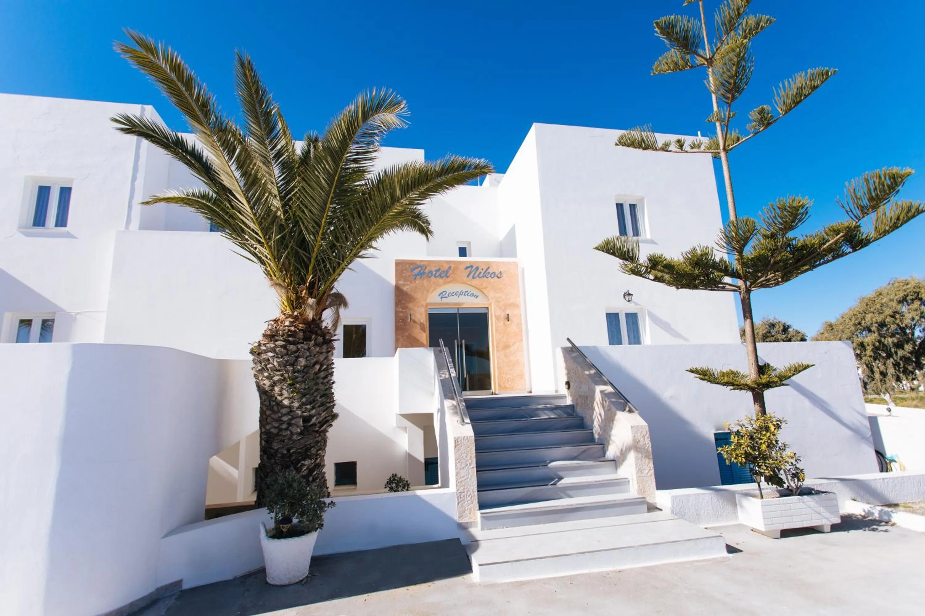 Property building in Nikos Hotel