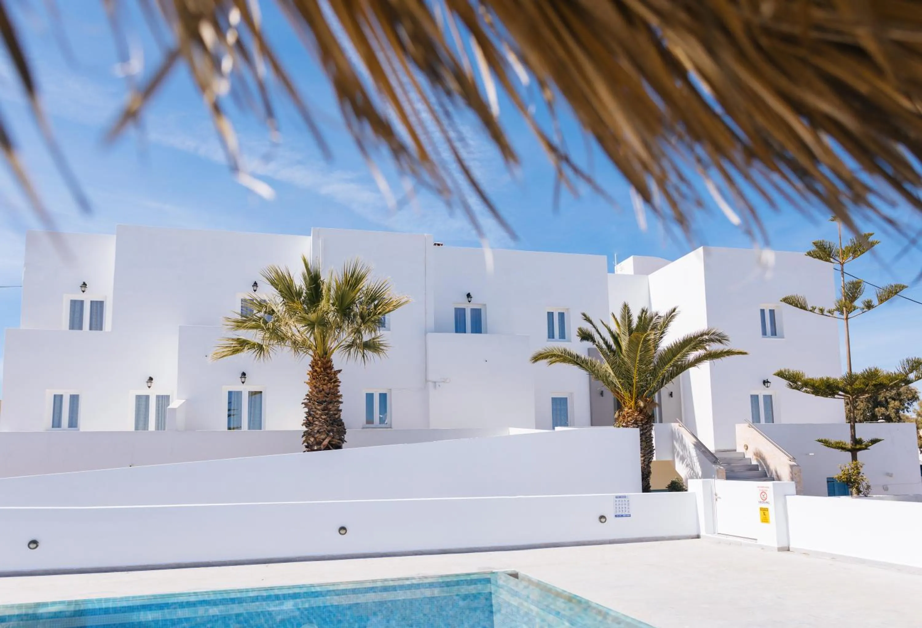 Property building in Nikos Hotel