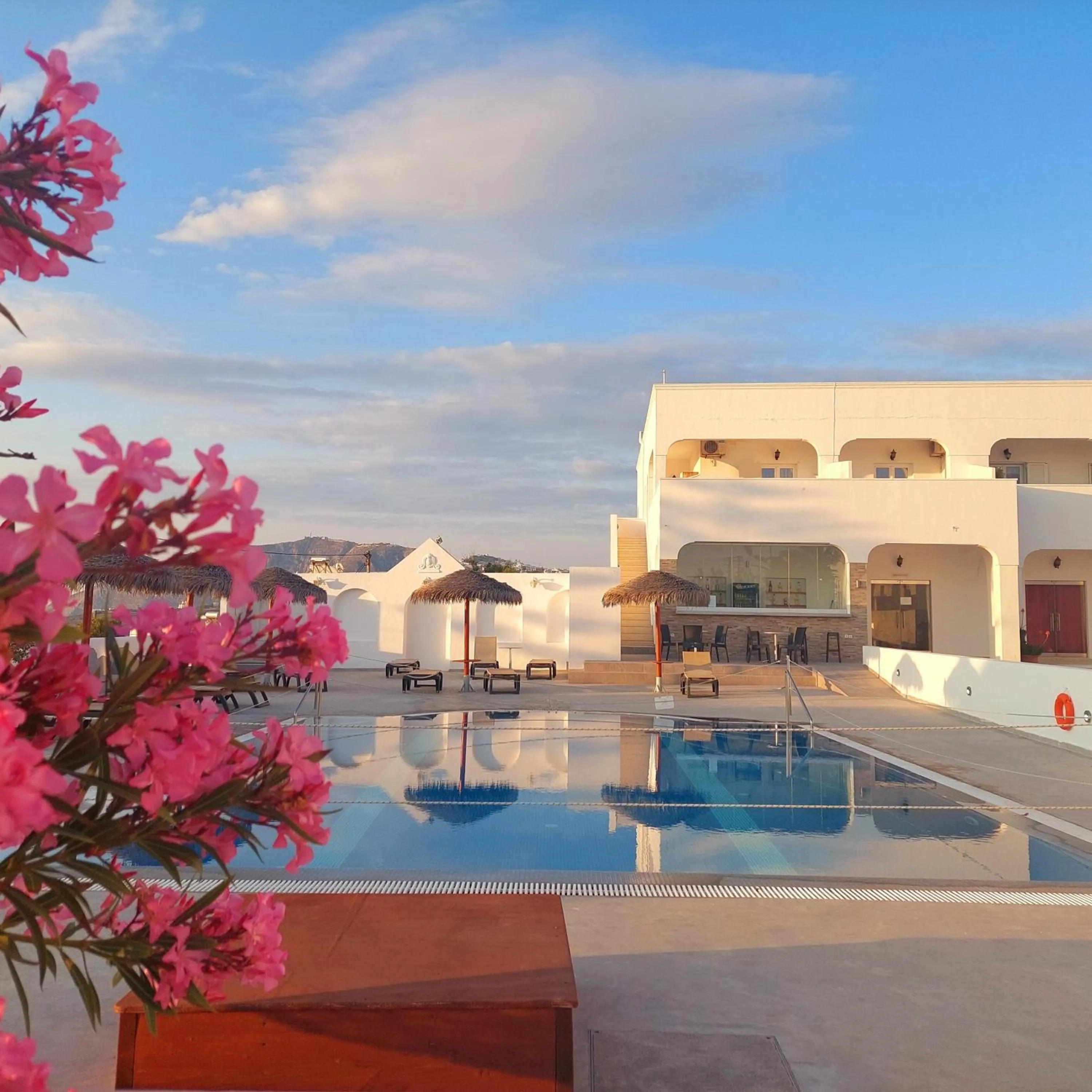 Property building in Nikos Hotel