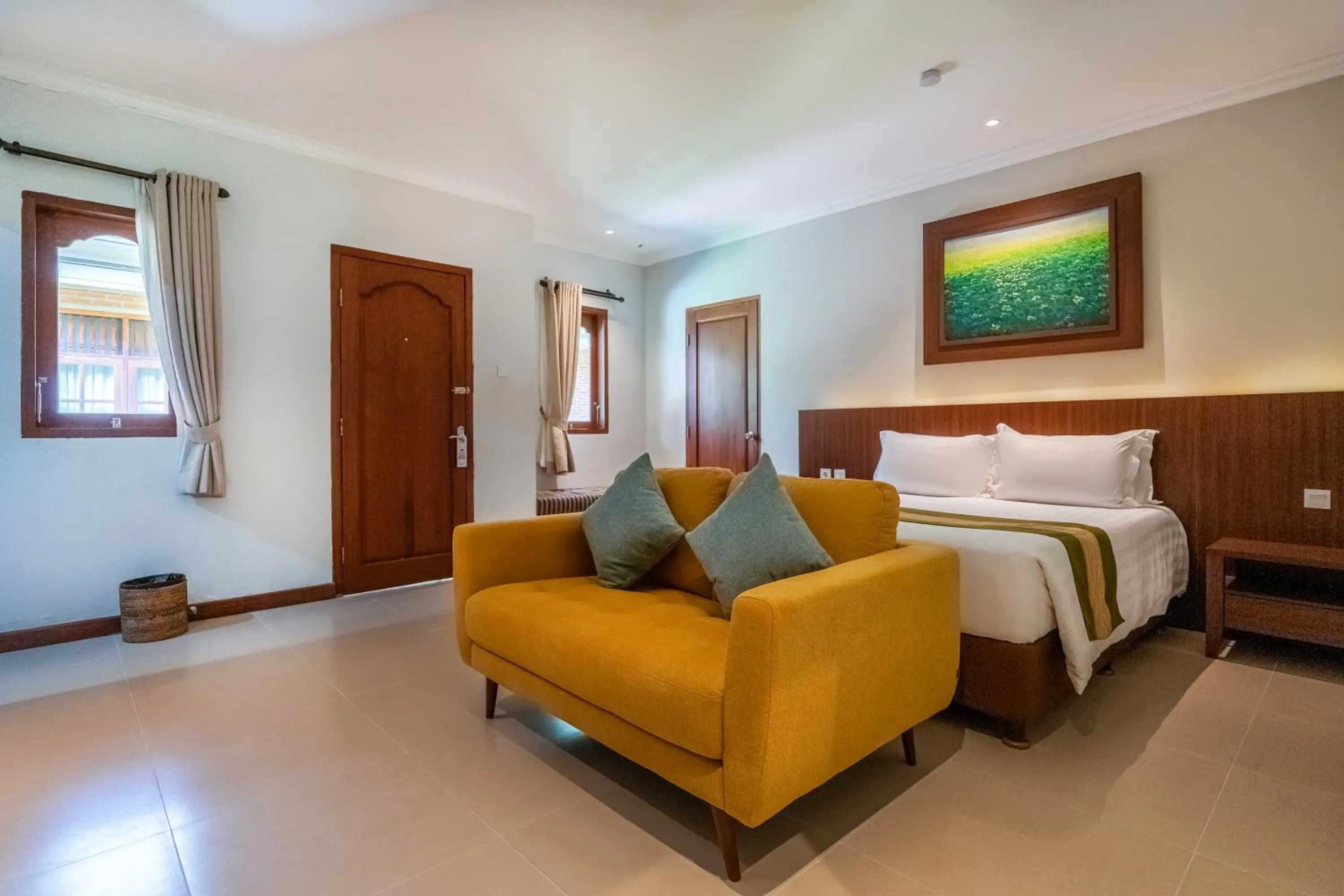 Bedroom, Bed in Adi Dharma Hotel Legian