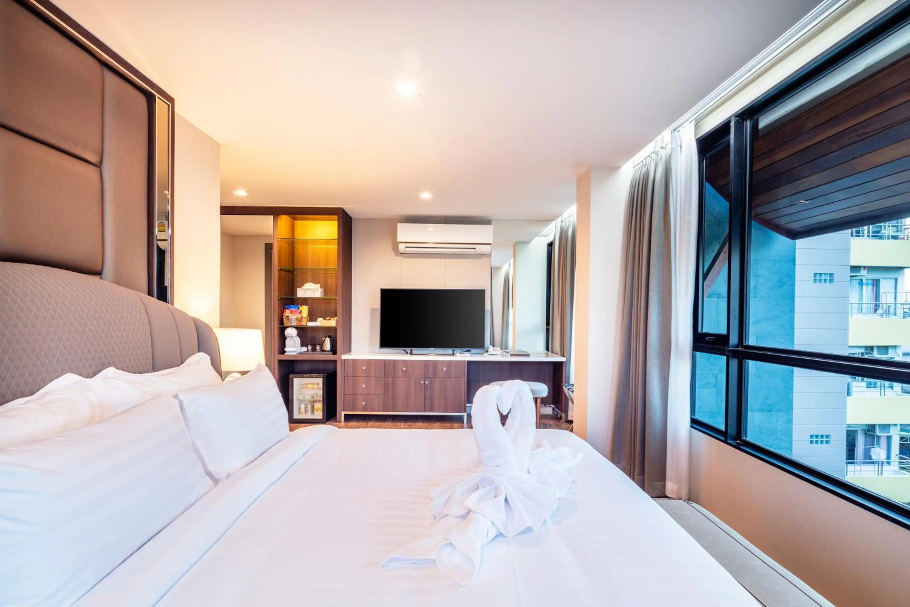 Bed in The Grand Sala Thai