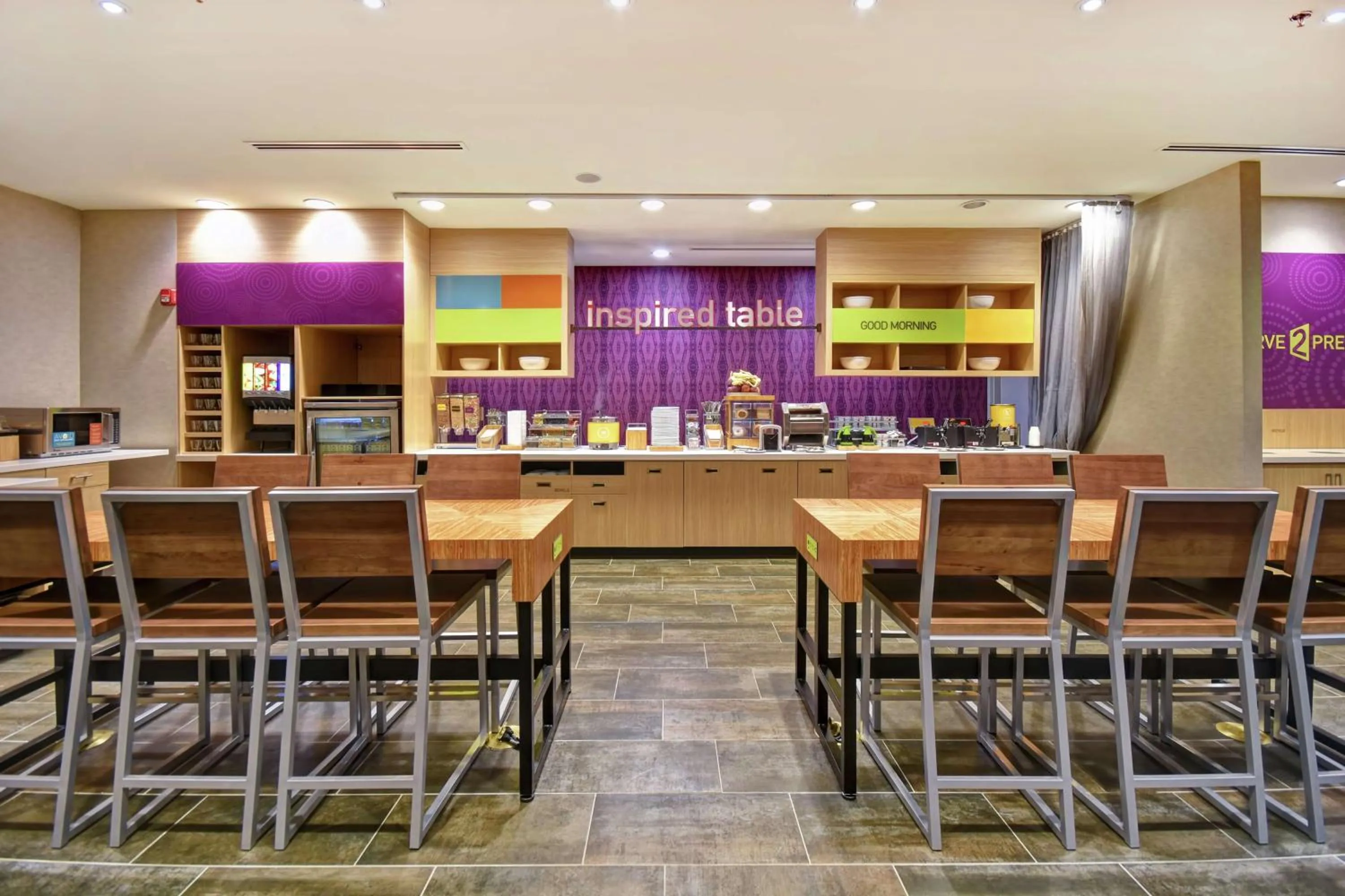 Breakfast in Home2 Suites By Hilton Atlanta Marietta, Ga