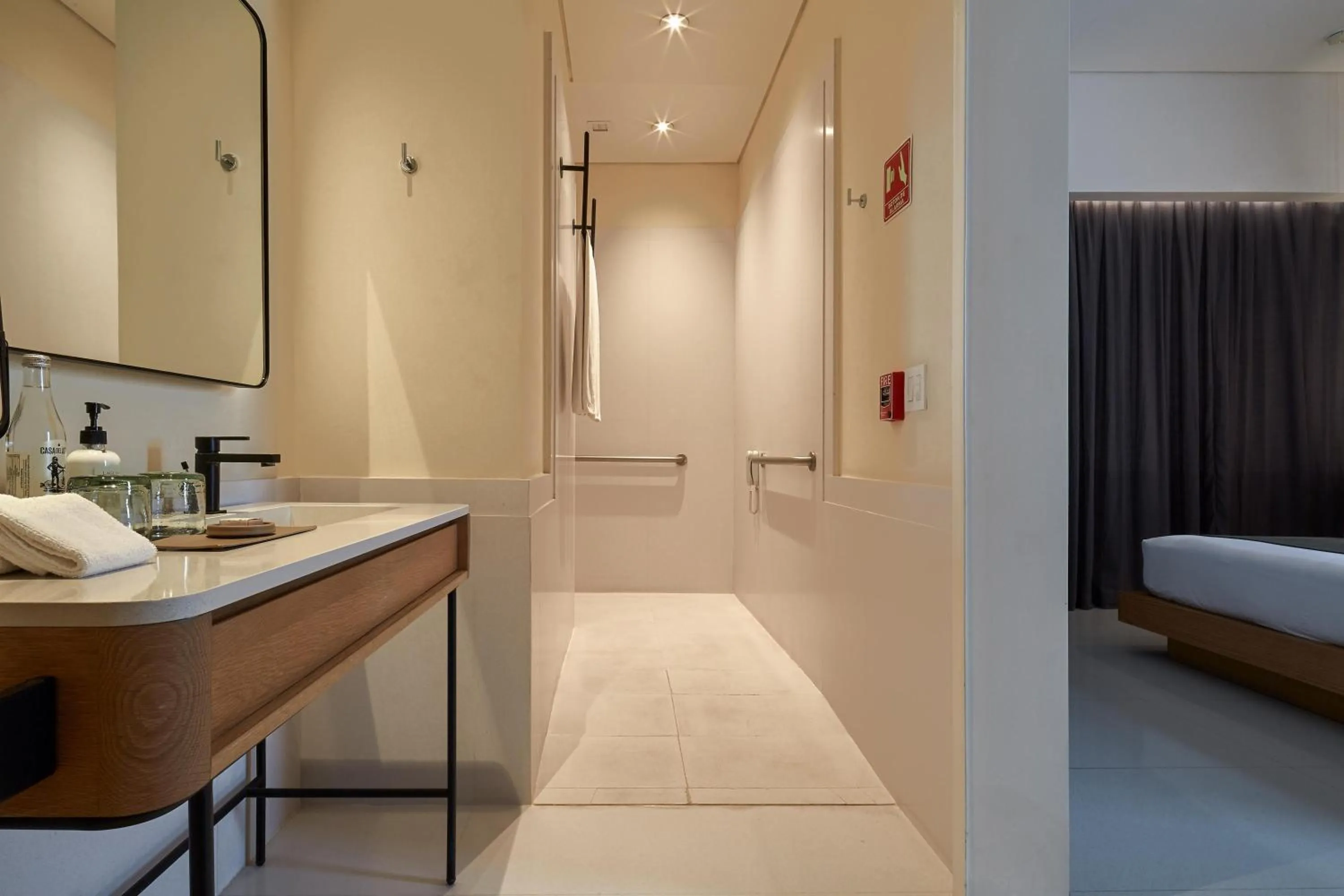 Bathroom, Bed in Umbral, Curio Collection By Hilton