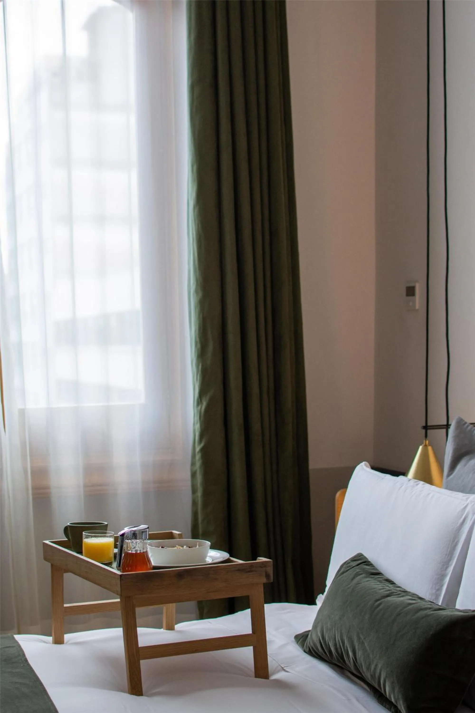 Photo of the whole room, Bed in Umbral, Curio Collection By Hilton