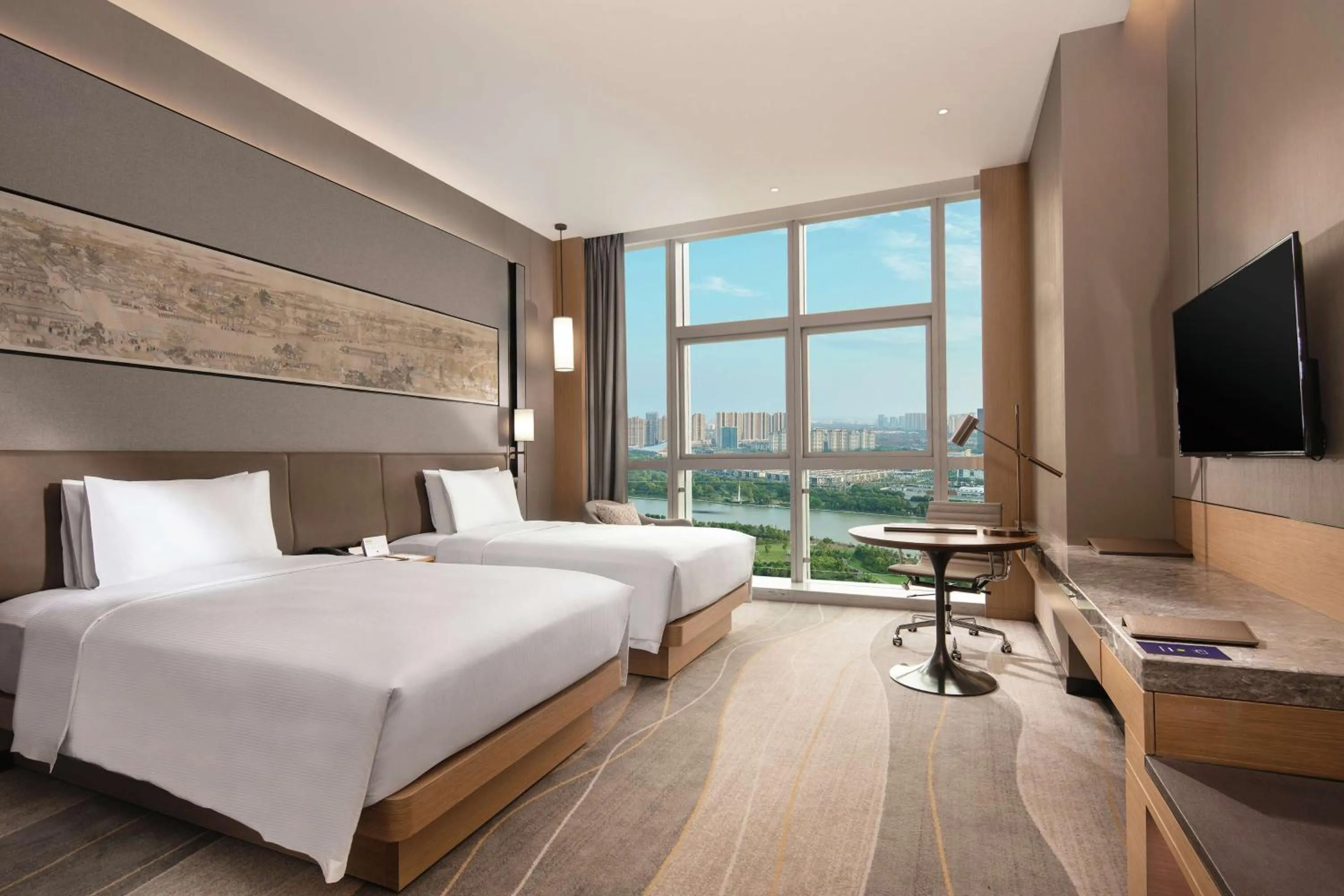 Bedroom, Bed in Doubletree By Hilton Suzhou Wujiang