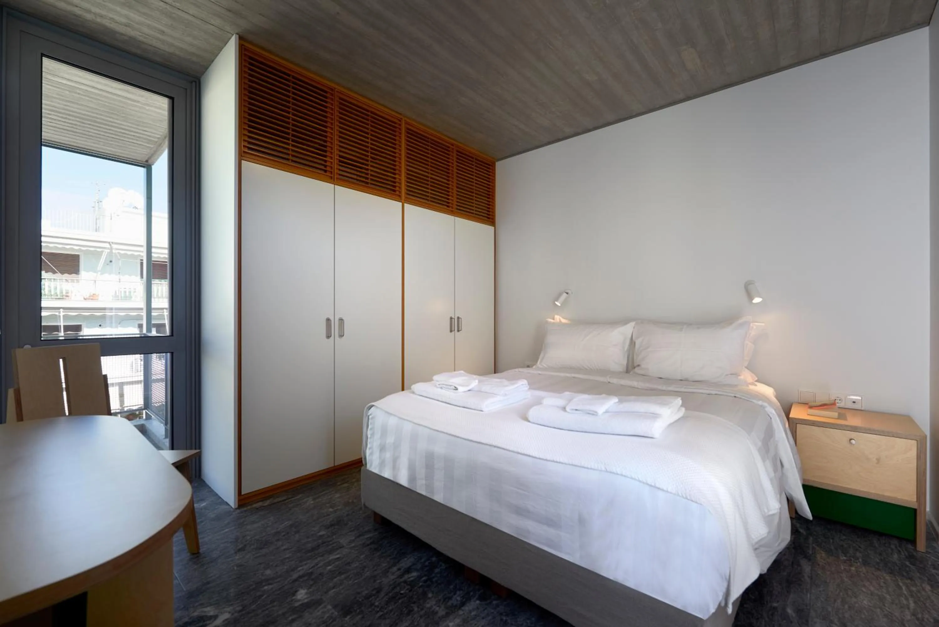 Bed in Athens BlueBuilding