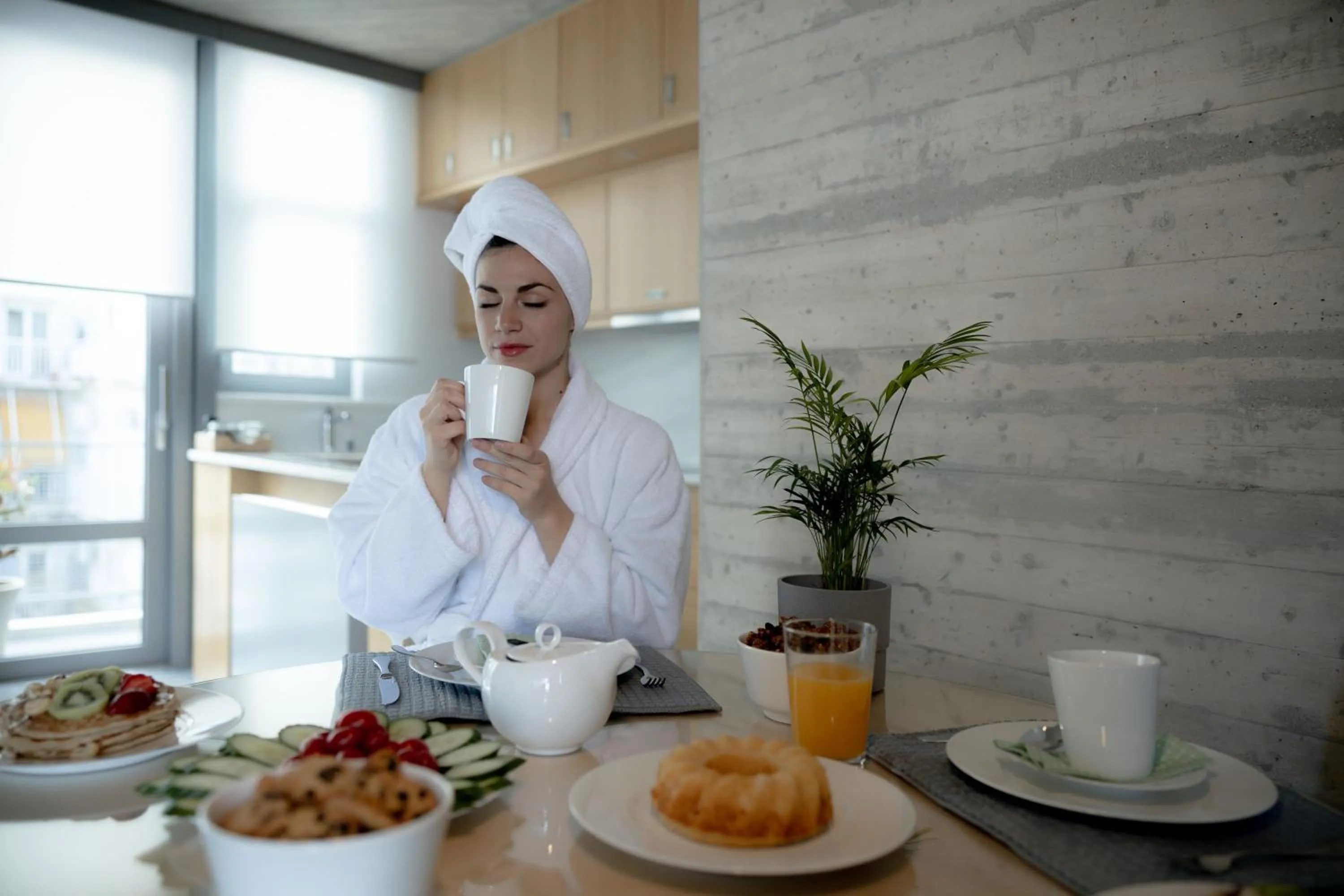 Breakfast in Athens BlueBuilding