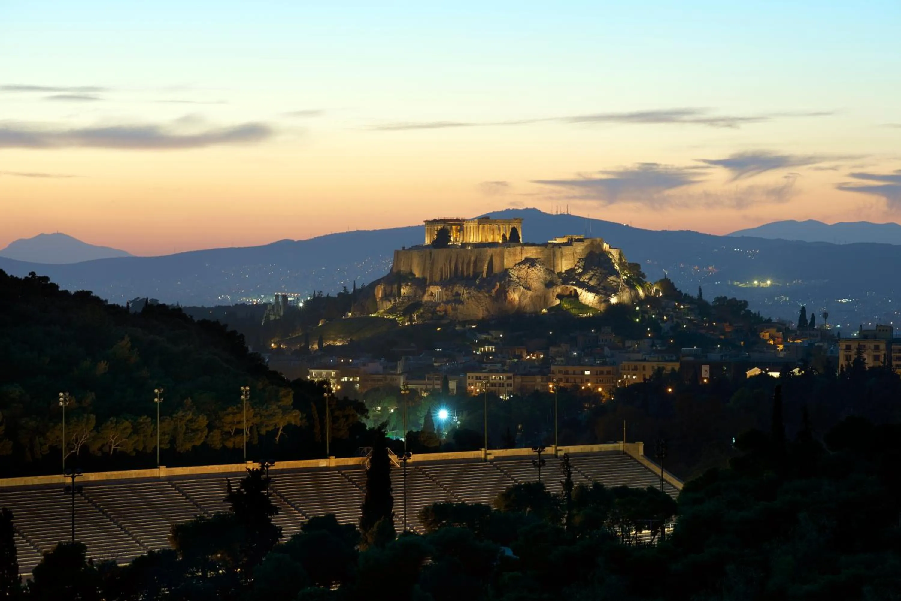 City view in Athens BlueBuilding